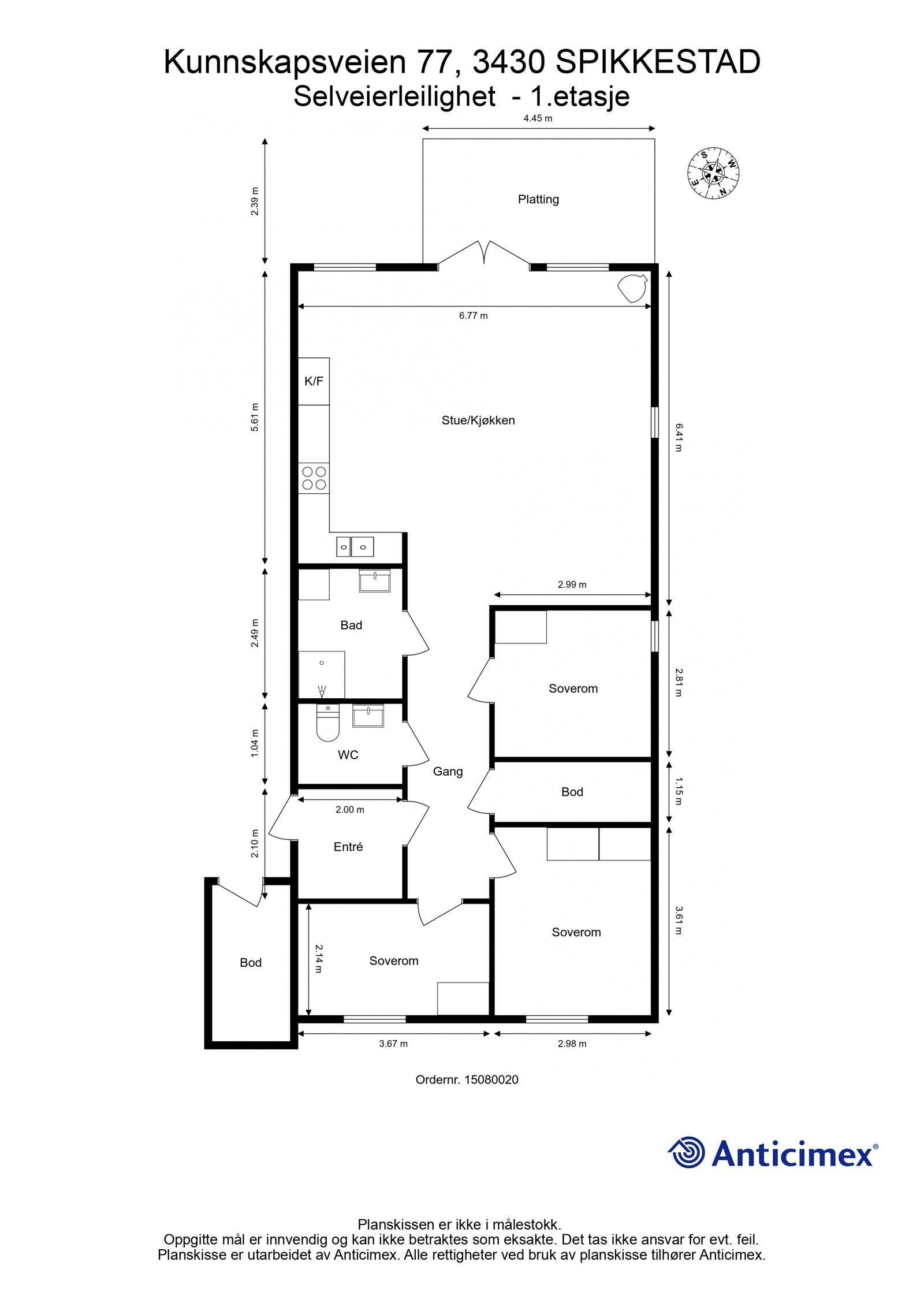 Plantegning-21167493-Selveierleilighet - 1.etasje Galleribilde