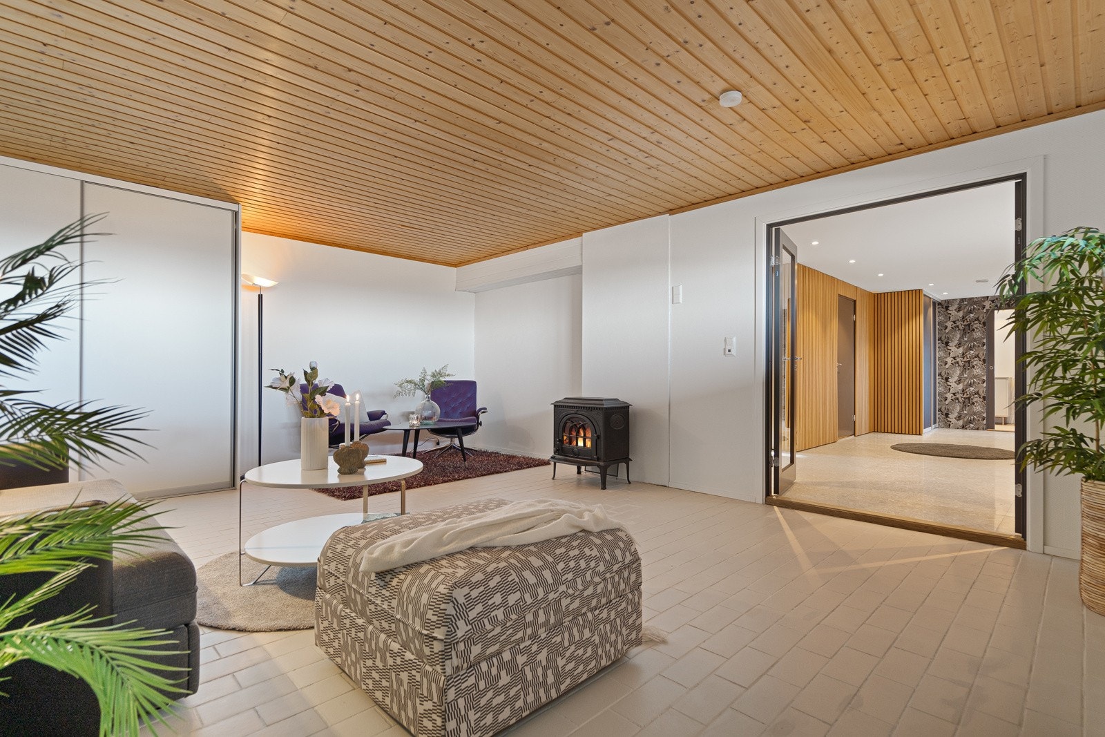 Stor stue i underetasjen Galleribilde