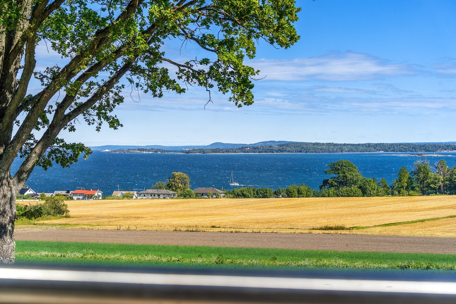 Panoramautsikt over Oslofjorden Galleribilde