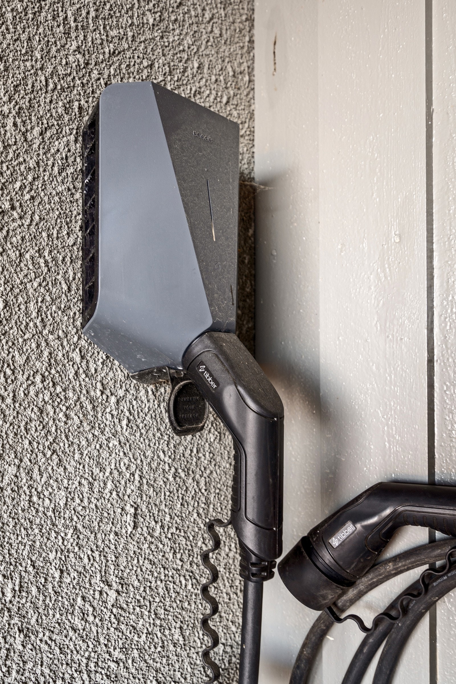 Her er montert el-billader Galleribilde