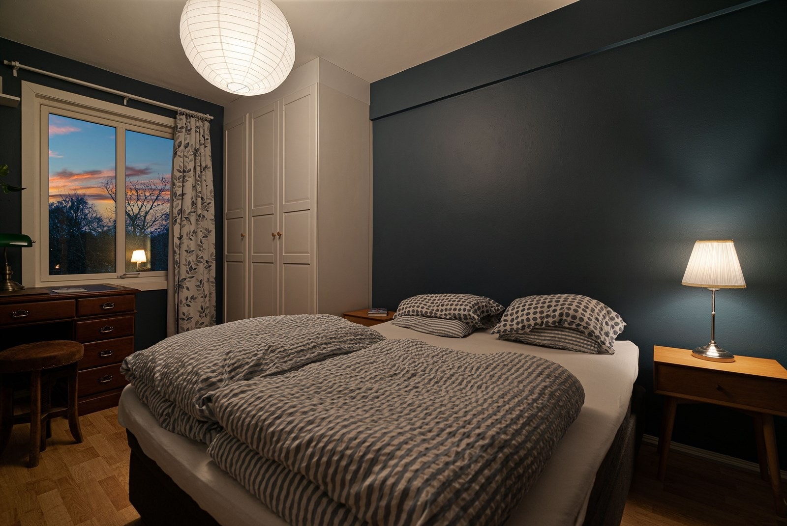 Soverommet utgjør romslige 13,6 kvm. Galleribilde