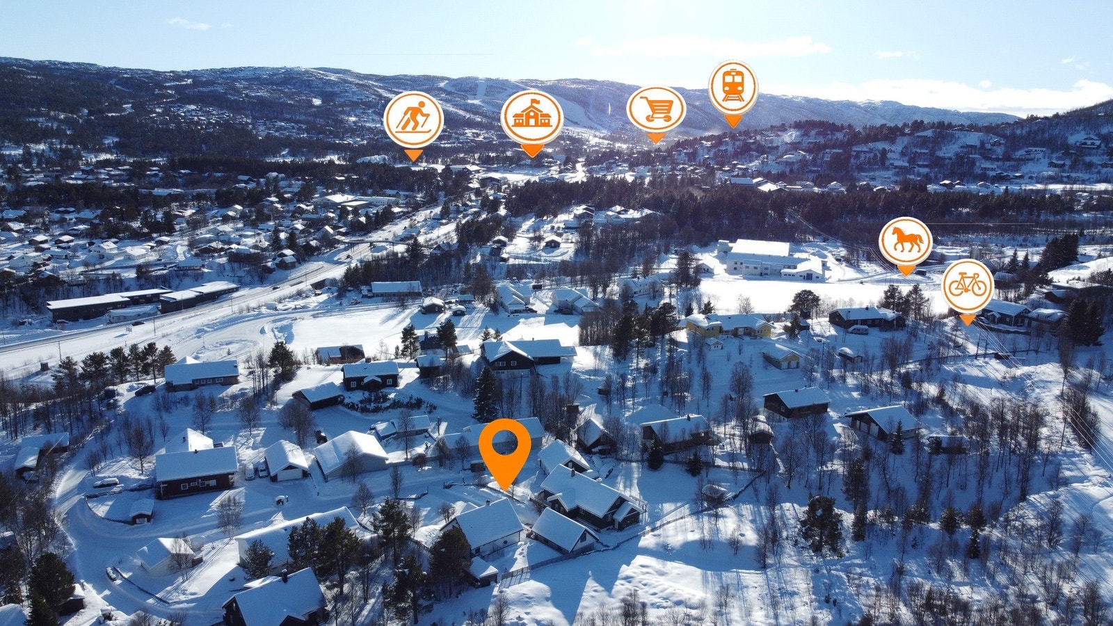 Her er du aldri langt unna Geilos aktivitetstilbud Galleribilde