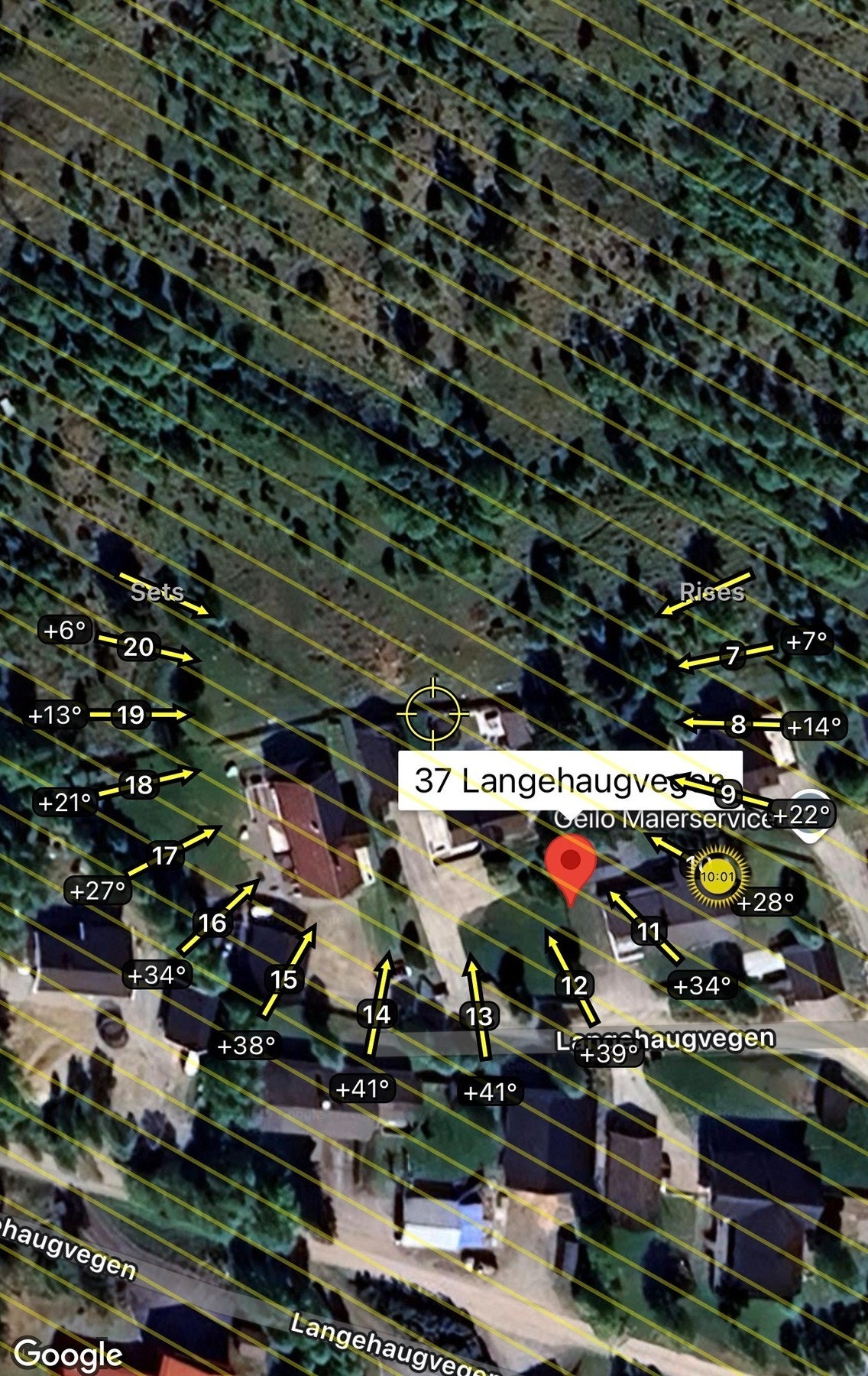 Solkurve høst. Avvik kan forekomme. Galleribilde