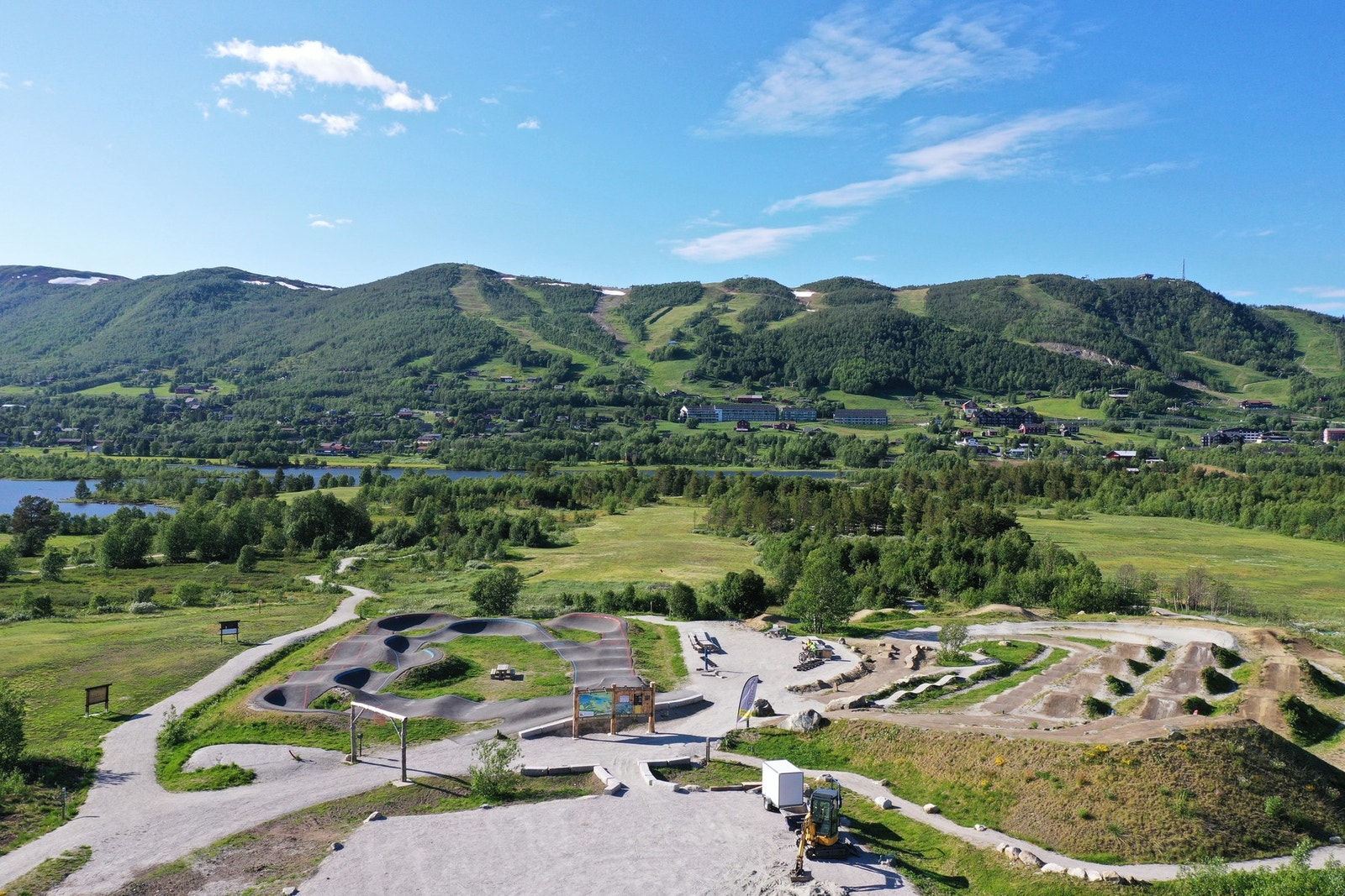 Pumptracken i Vestlia er den perfekte utflukten for familien Galleribilde