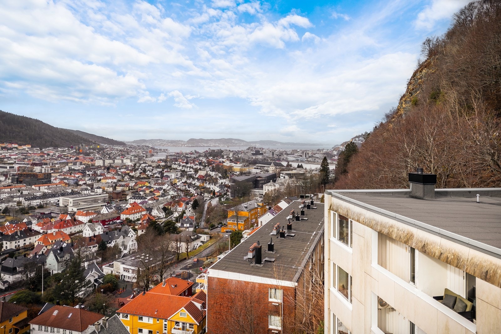 Universitetet i Bergen og BI Bergen er et par stopp med bybanen unna. Galleribilde