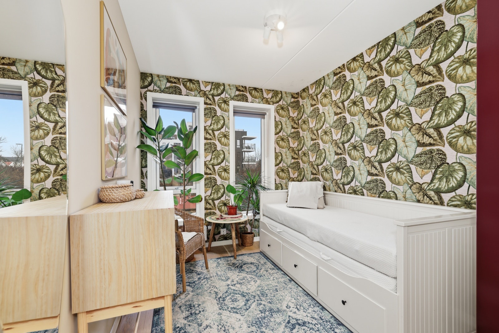 Soverom 2 med plass til enkeltseng. Galleribilde