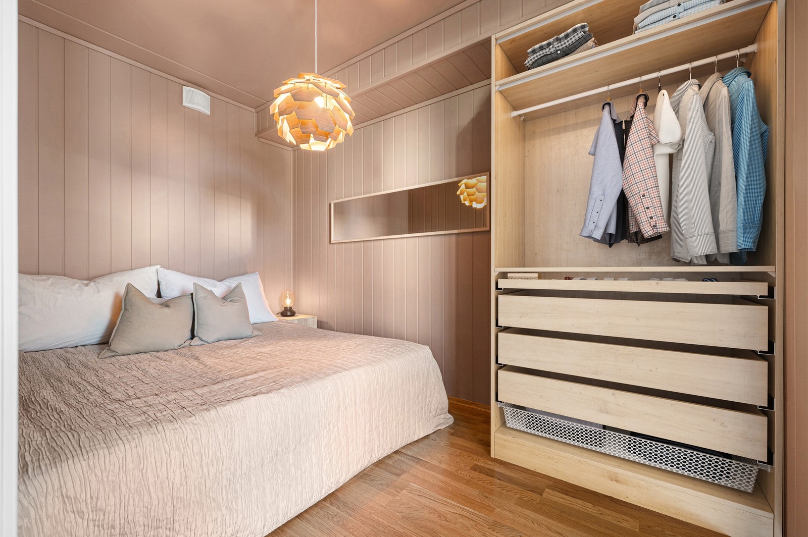 Hovedsoverommet er på 7,9 kvm. Galleribilde