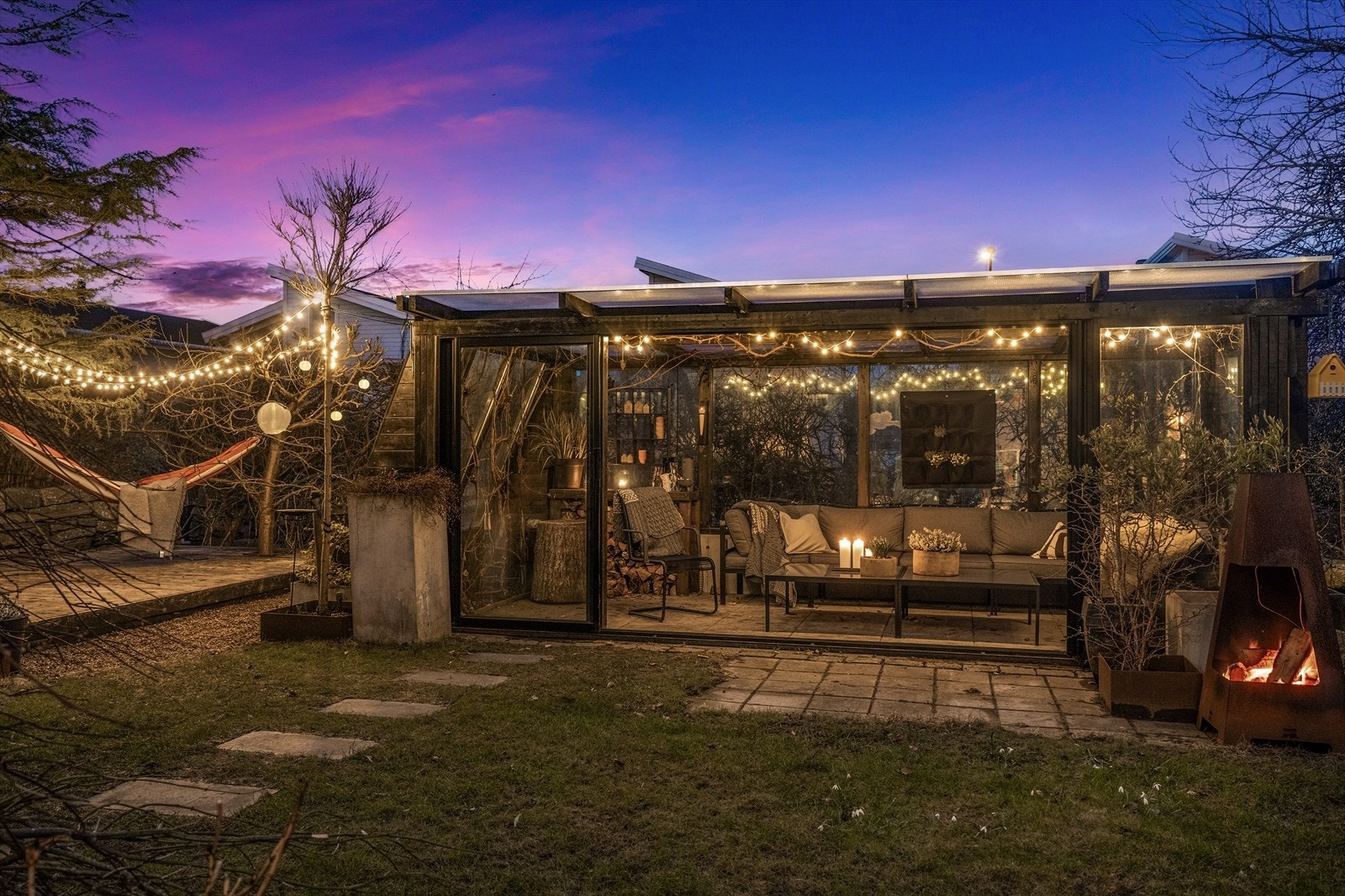 Kjekk hagestue "ikke godkjent" som du kan nyte året rundt Galleribilde