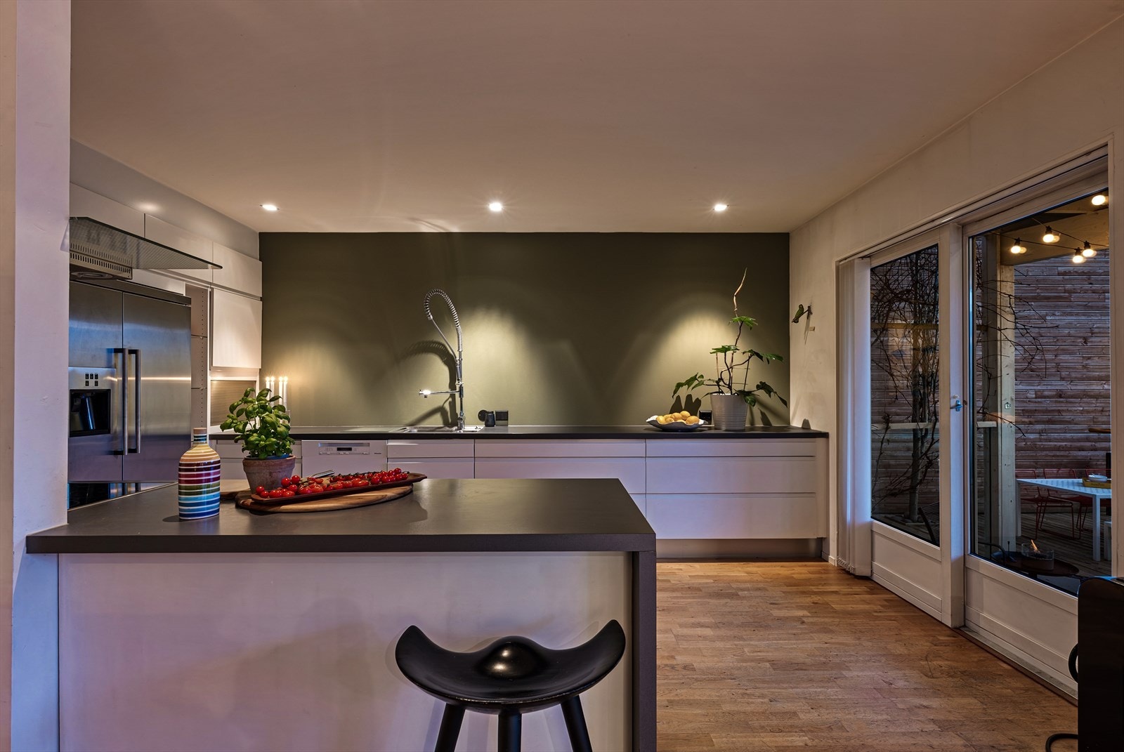 Den gode kjøkkenplassen gir en effektiv og funksjonell arbeidsflate. Galleribilde