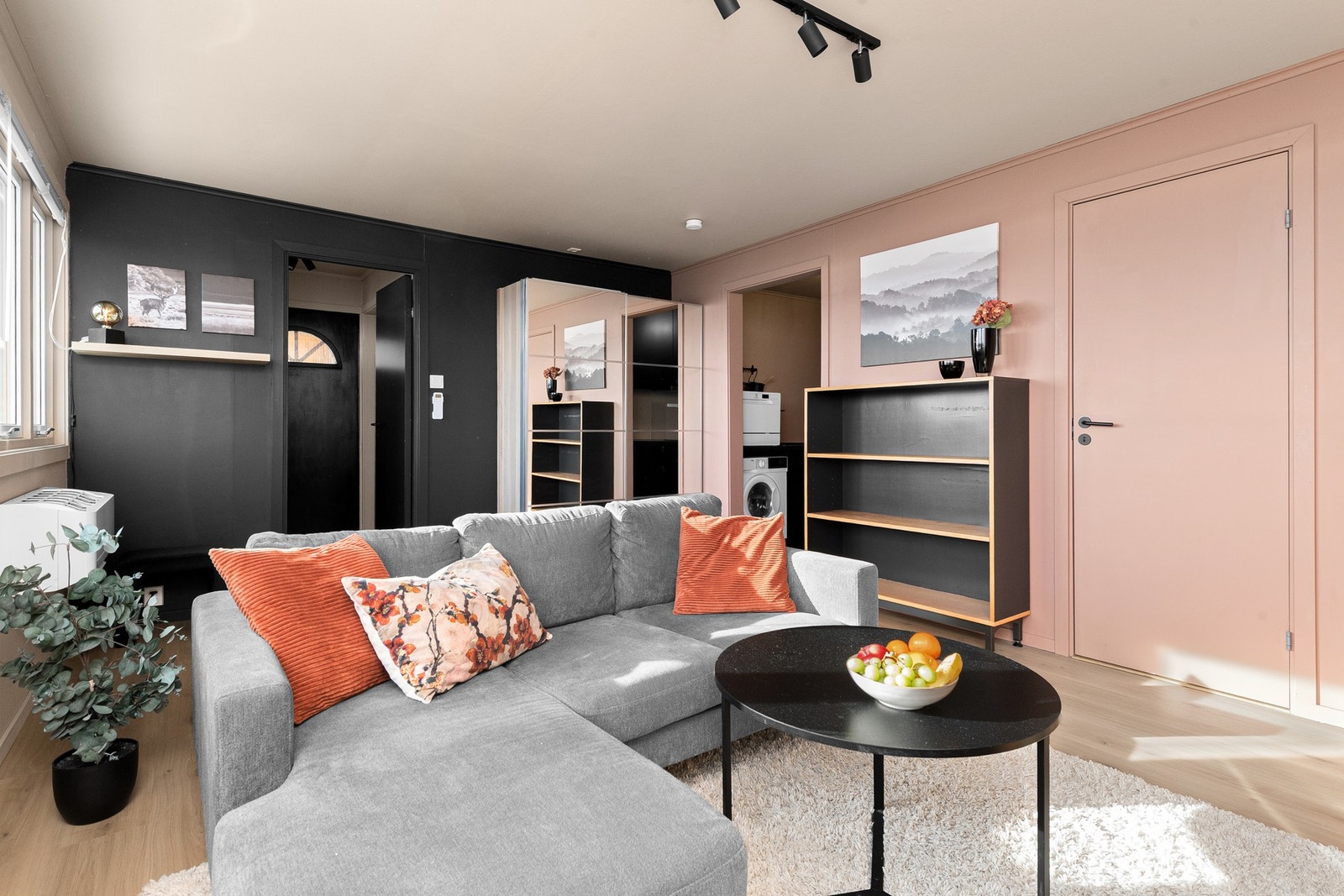 Varmepumpe i stue, ny i 2023. Galleribilde