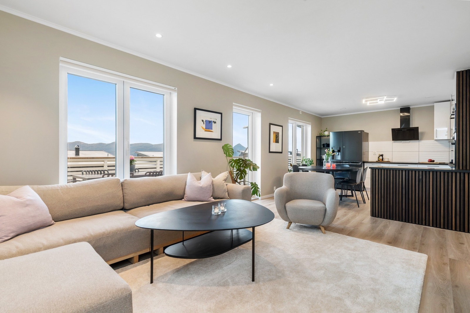 Leilighet over 2 plan bygget i 2020. Galleribilde