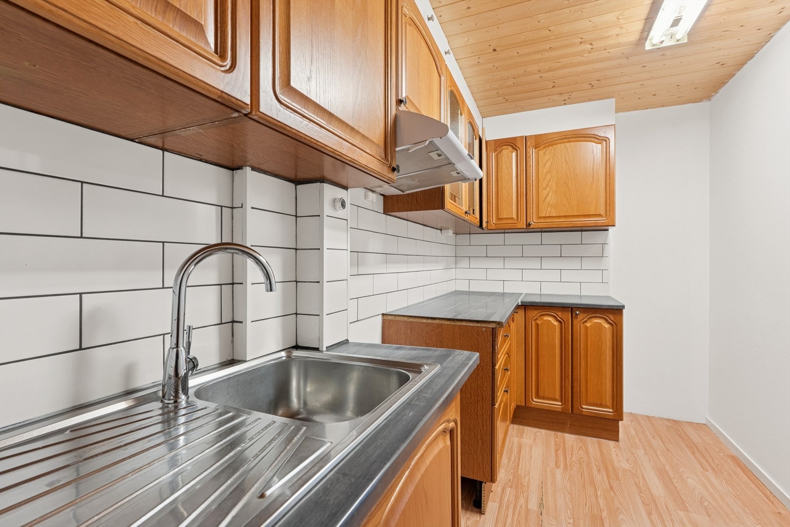 Kjøkken i underetasje er godkjent som bod (mangler dagslys) Galleribilde