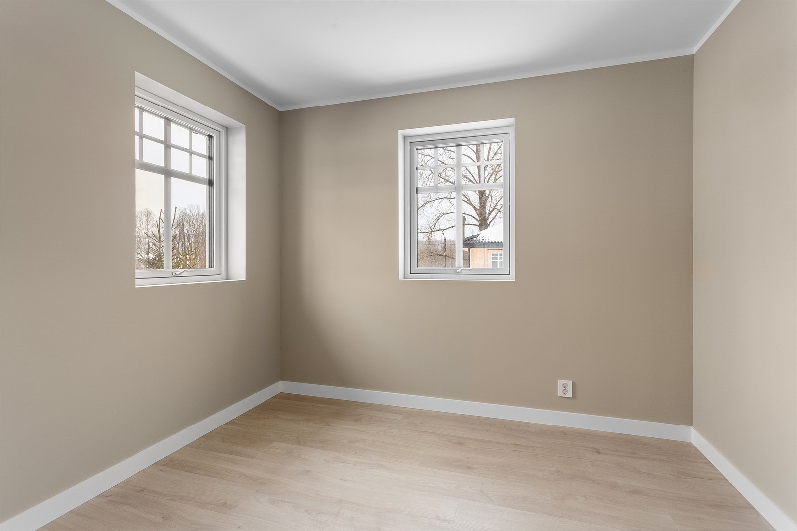 I tillegg til fire soverom har etasjen et eget hobbyrom. Galleribilde