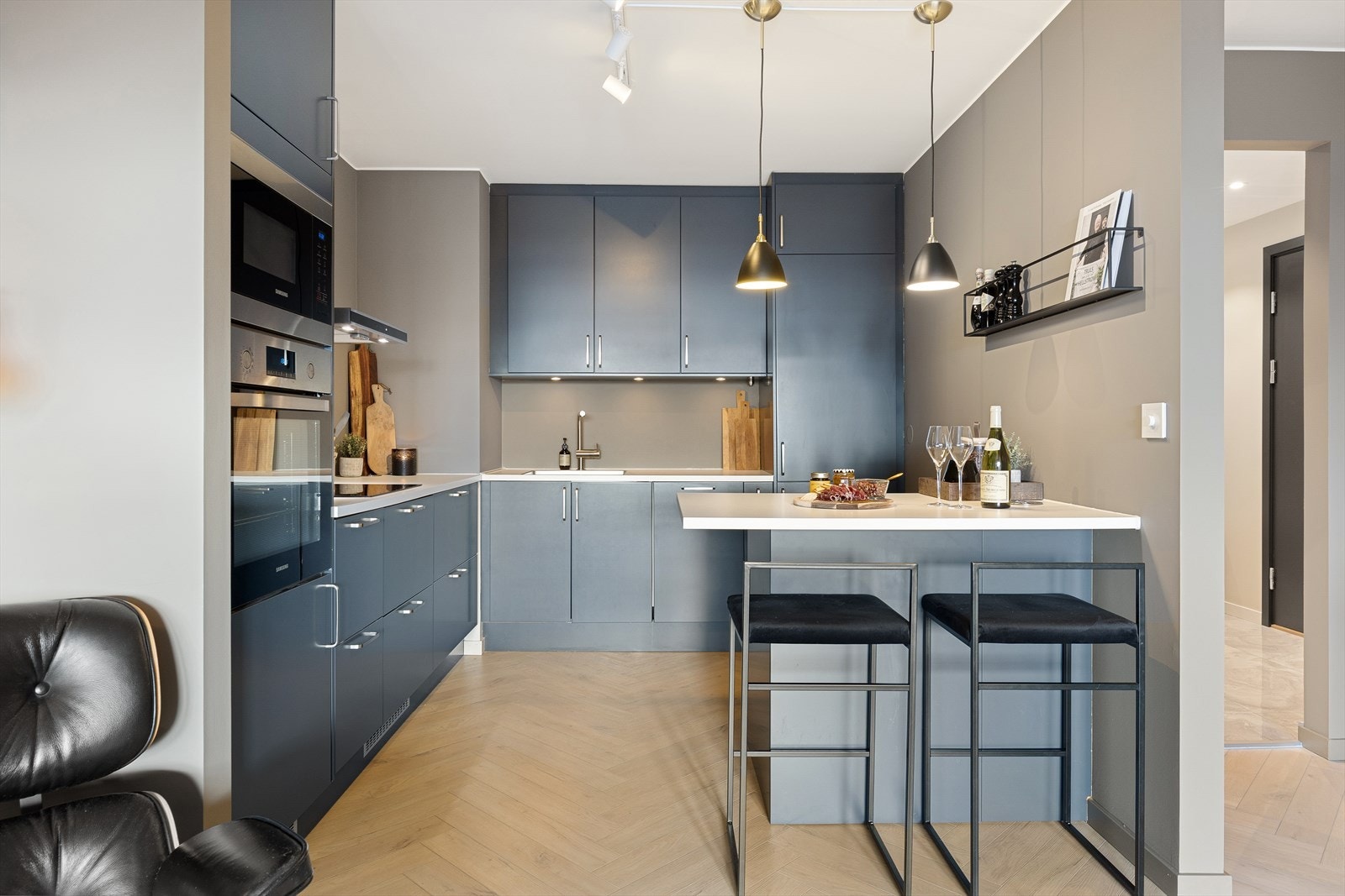 Kjøkken. Galleribilde