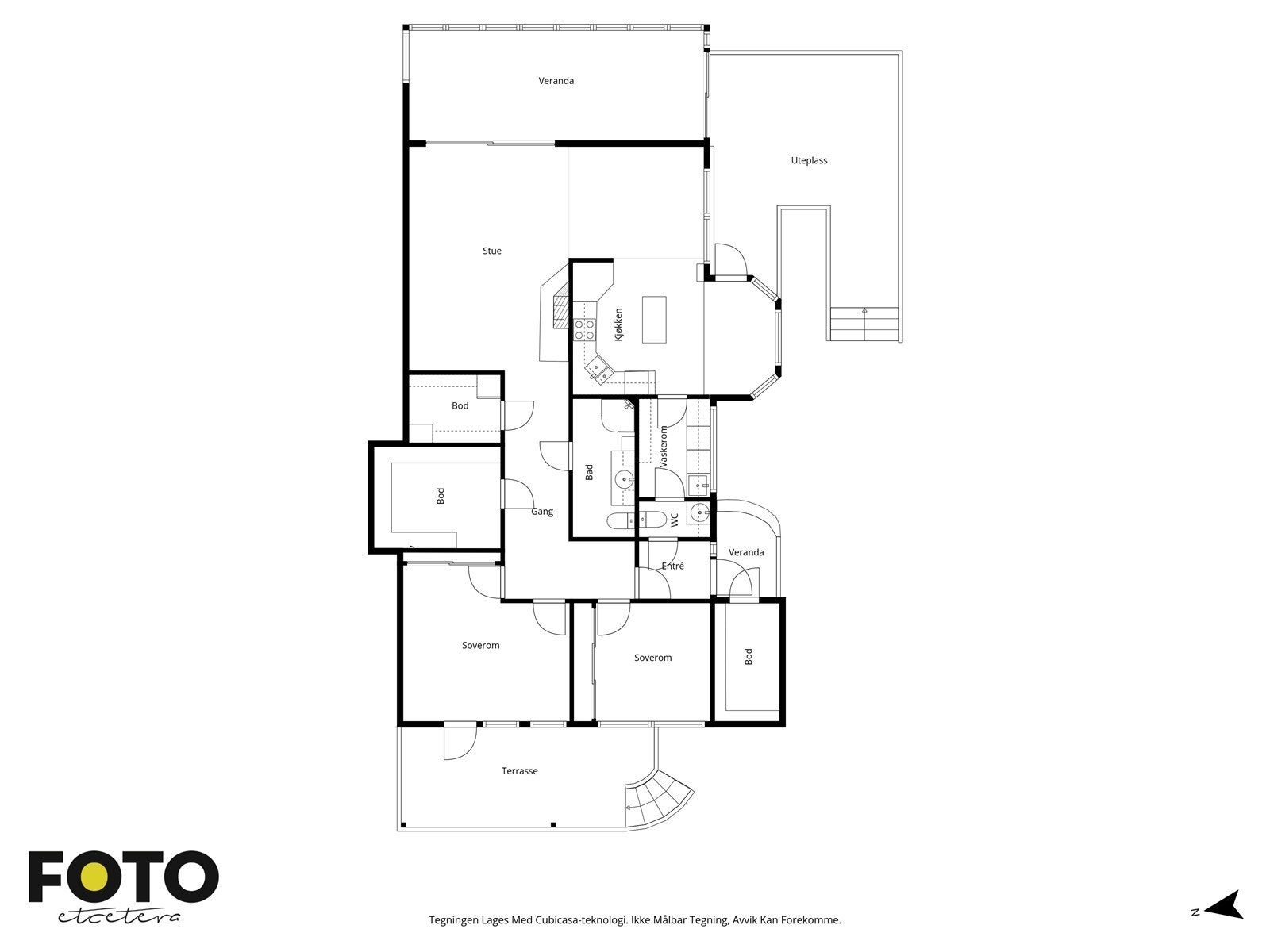 Plantegning Galleribilde