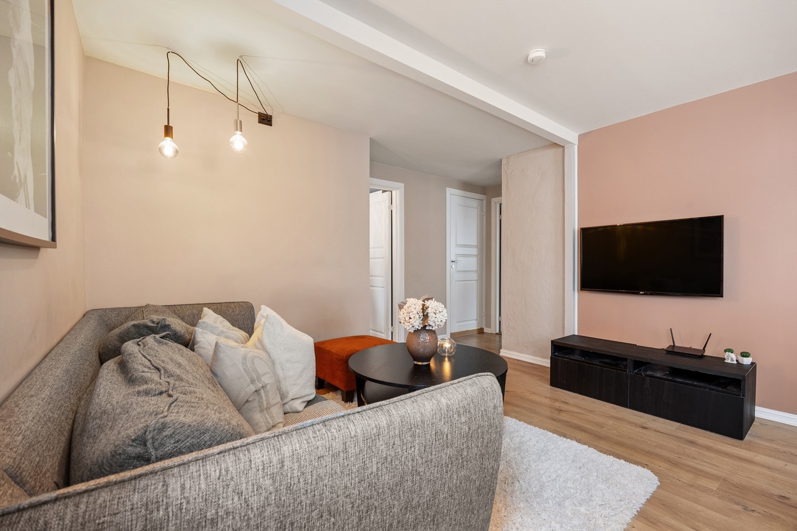 Nydelig fargevalg på veggene. Galleribilde