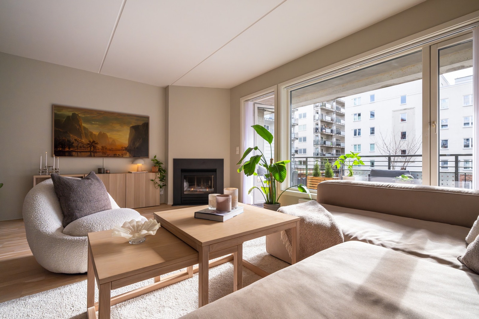 Visste du at a-konto energi (strøm, oppvarming, varmtvann og gass) er inkludert i felleskostnadene? Dette bidrar til en mer oversiktlig privatøkonomi. Galleribilde