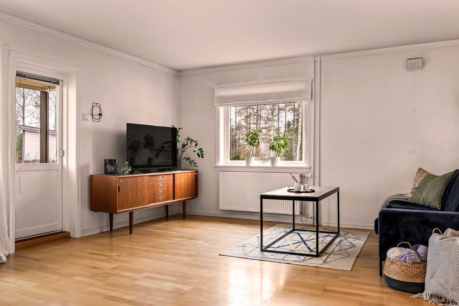 En pen leilighet i 1 etasje med 2 soverom, mulighet for 3 Galleribilde