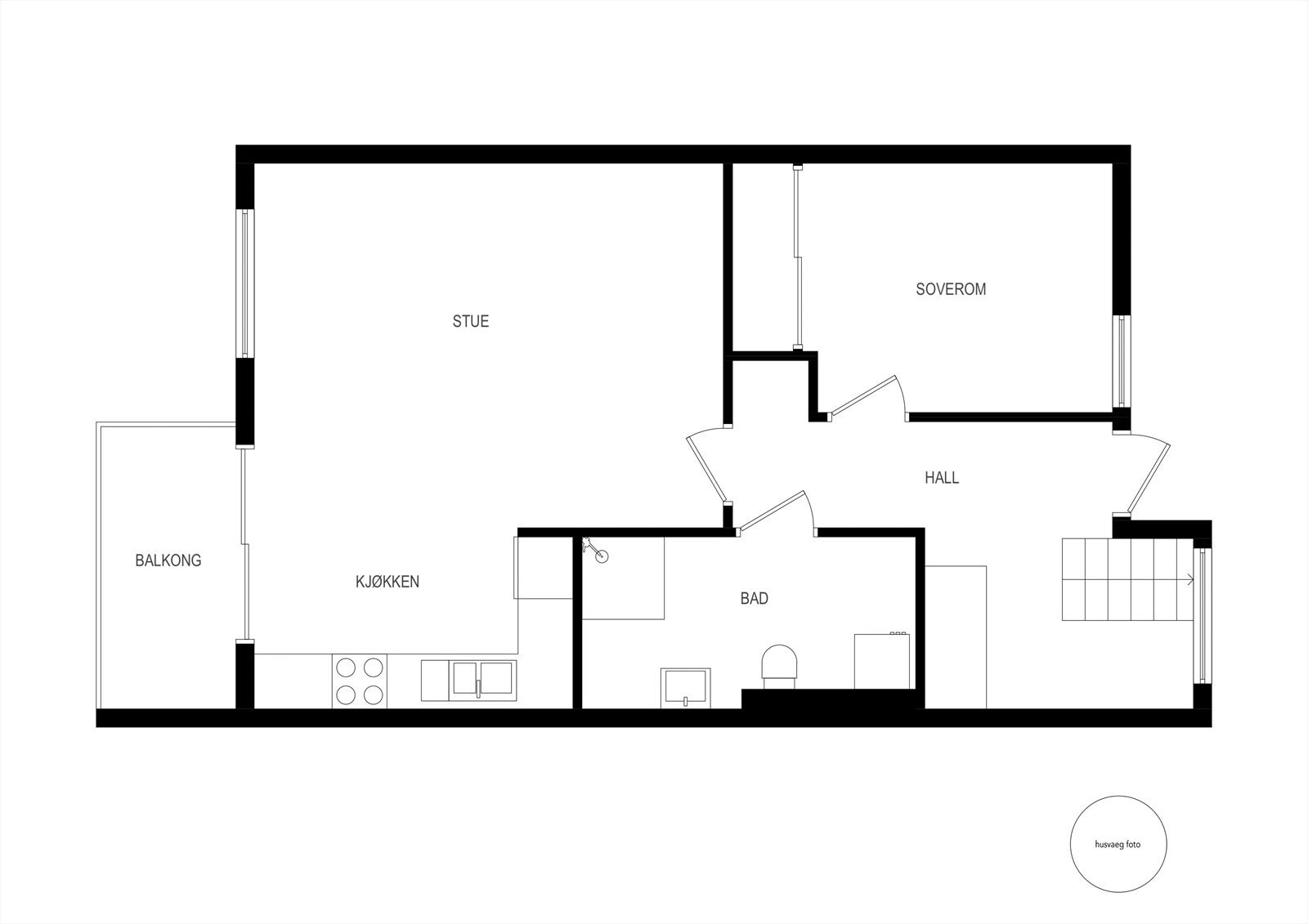 Fjellstølveien 7 HF etg1 2D Galleribilde