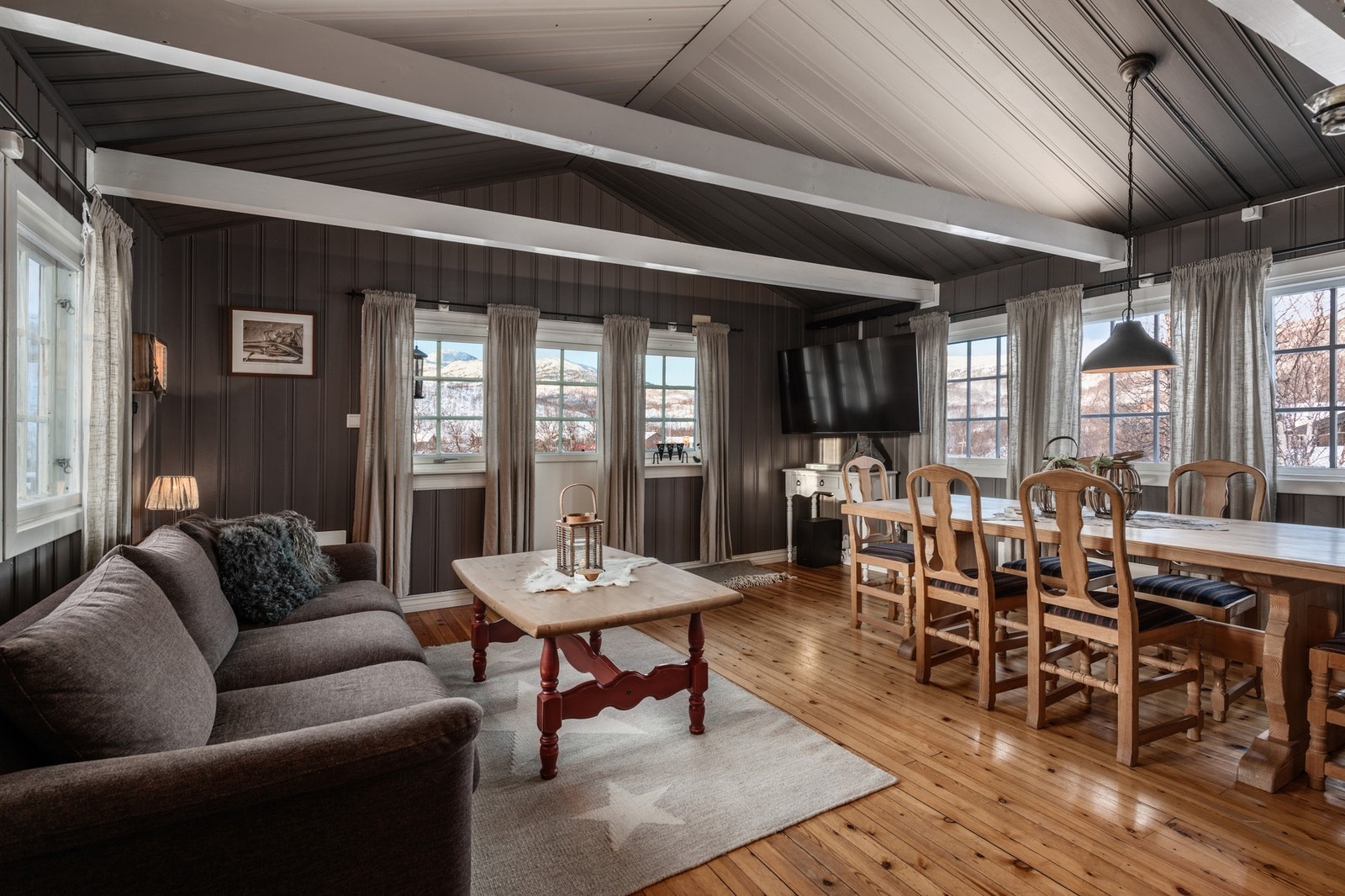 Her kan du samle venner og familie til koselige stunder Galleribilde