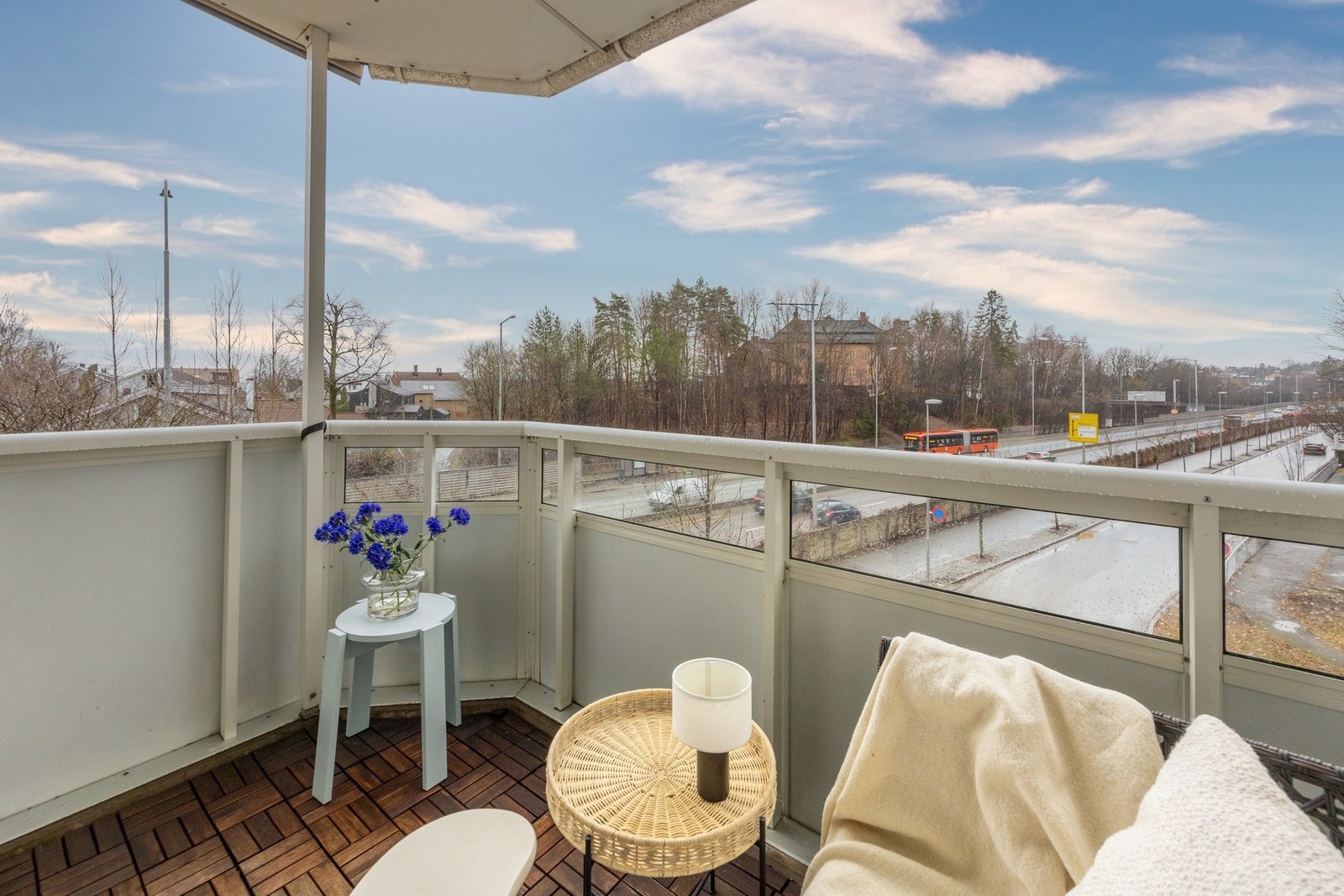 Herlig balkong på 5 kvm. Galleribilde