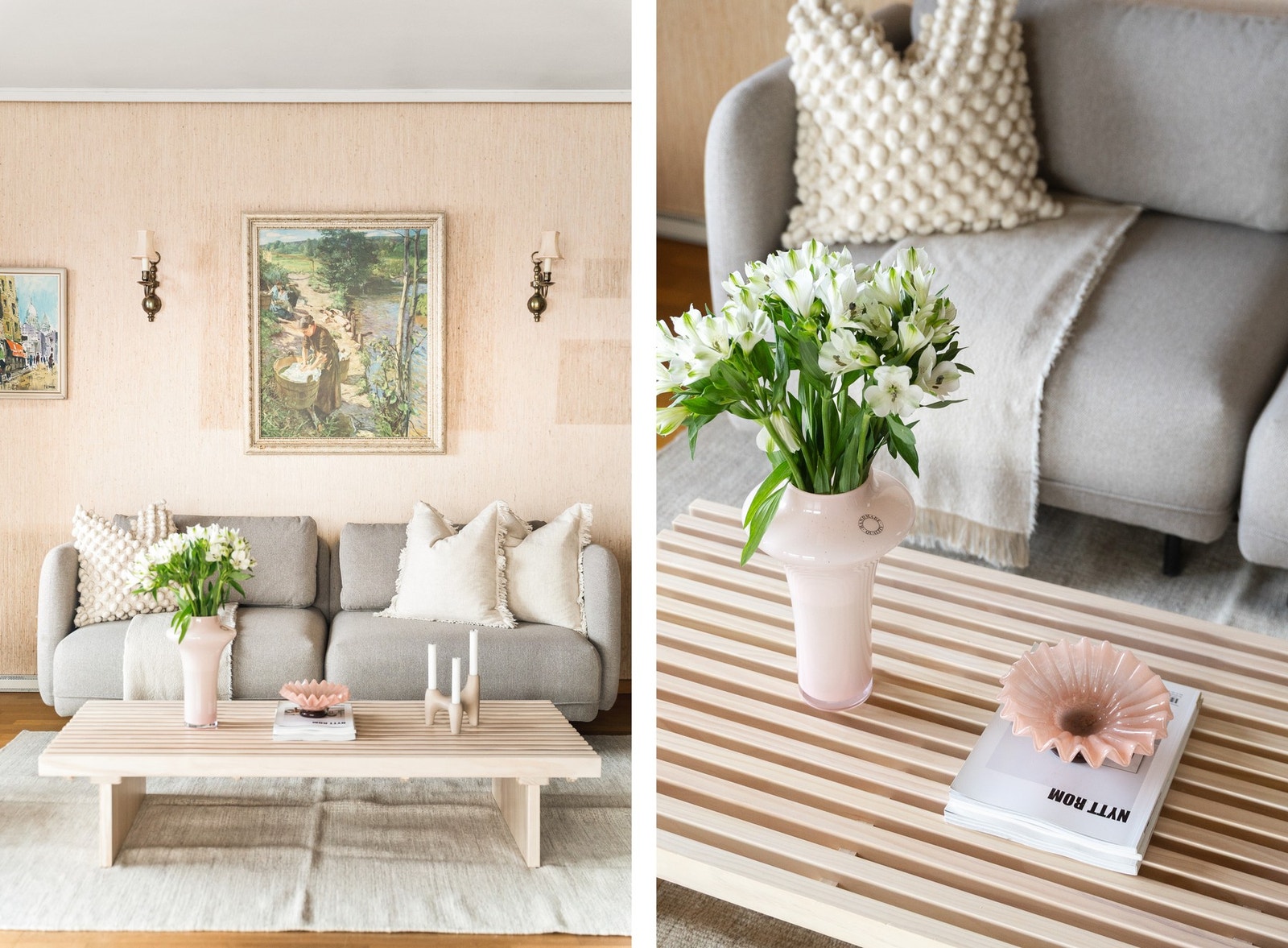 Fra stuen har du direkte utgang til en balkong som forlenger oppholdsrommet på fine dager. Galleribilde