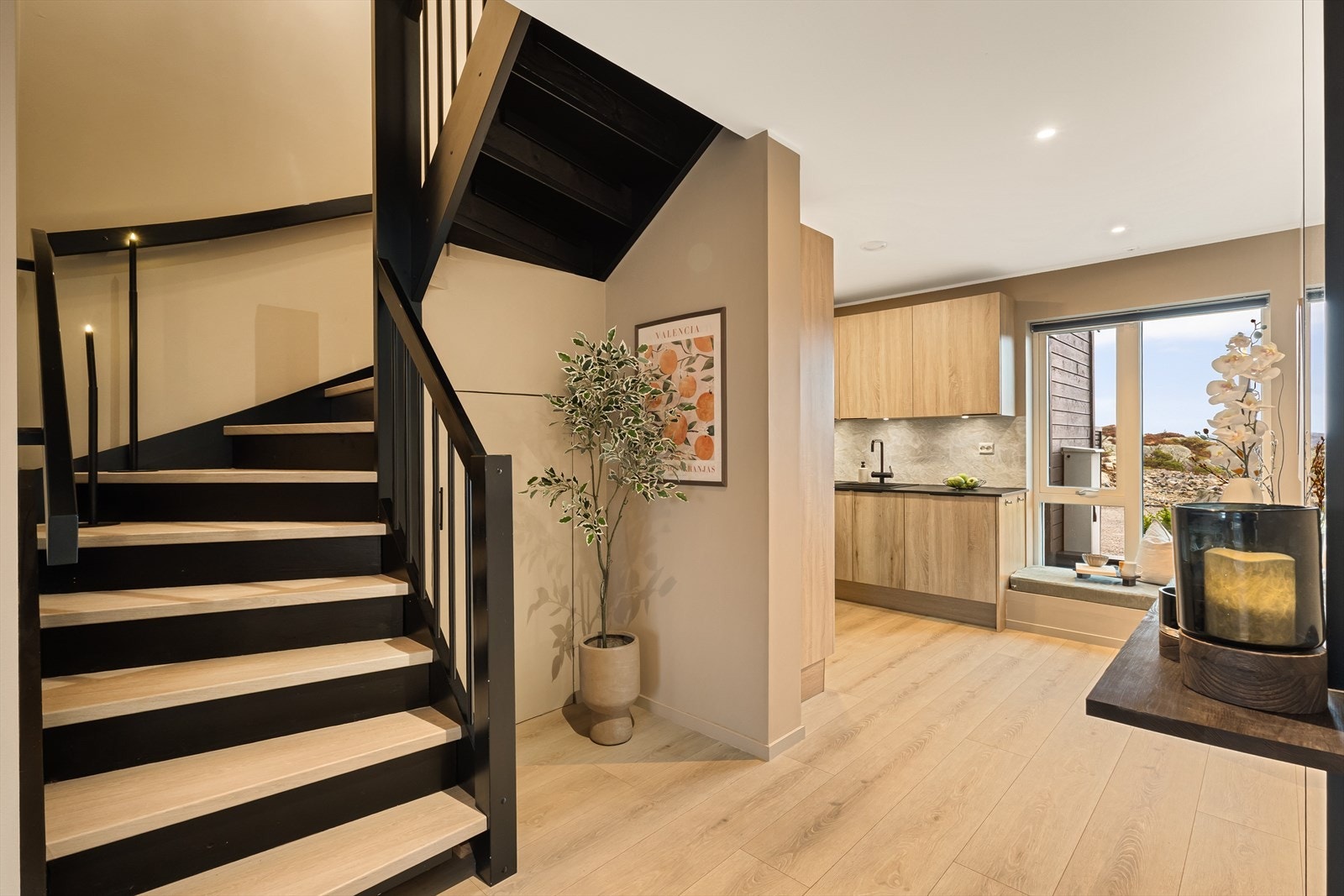 Trapp opp til andre etasje. Galleribilde