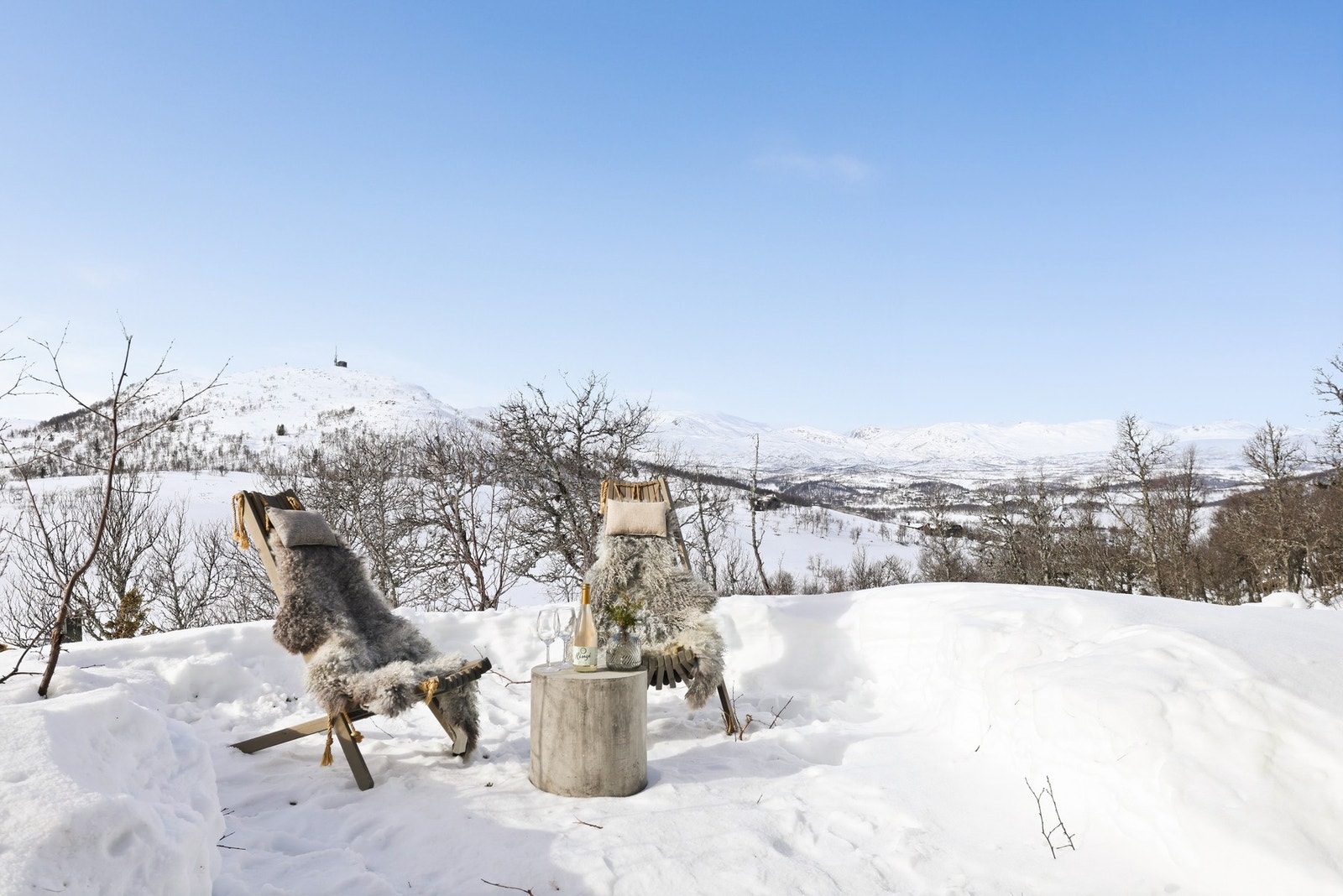 Nydelige, usjenerte uteområder på Raulands tak! Galleribilde