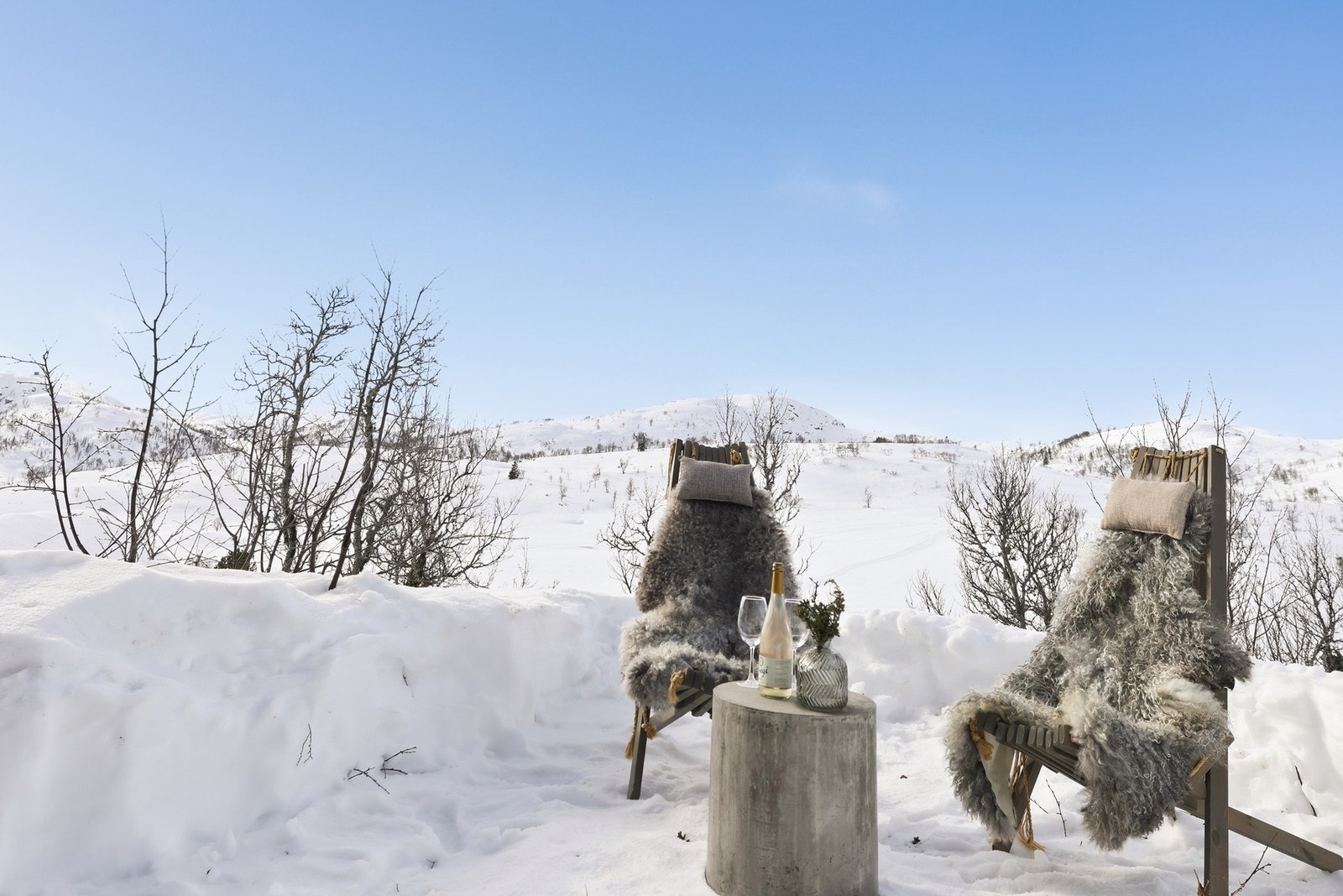 Utsikt retning Silkedalen Galleribilde