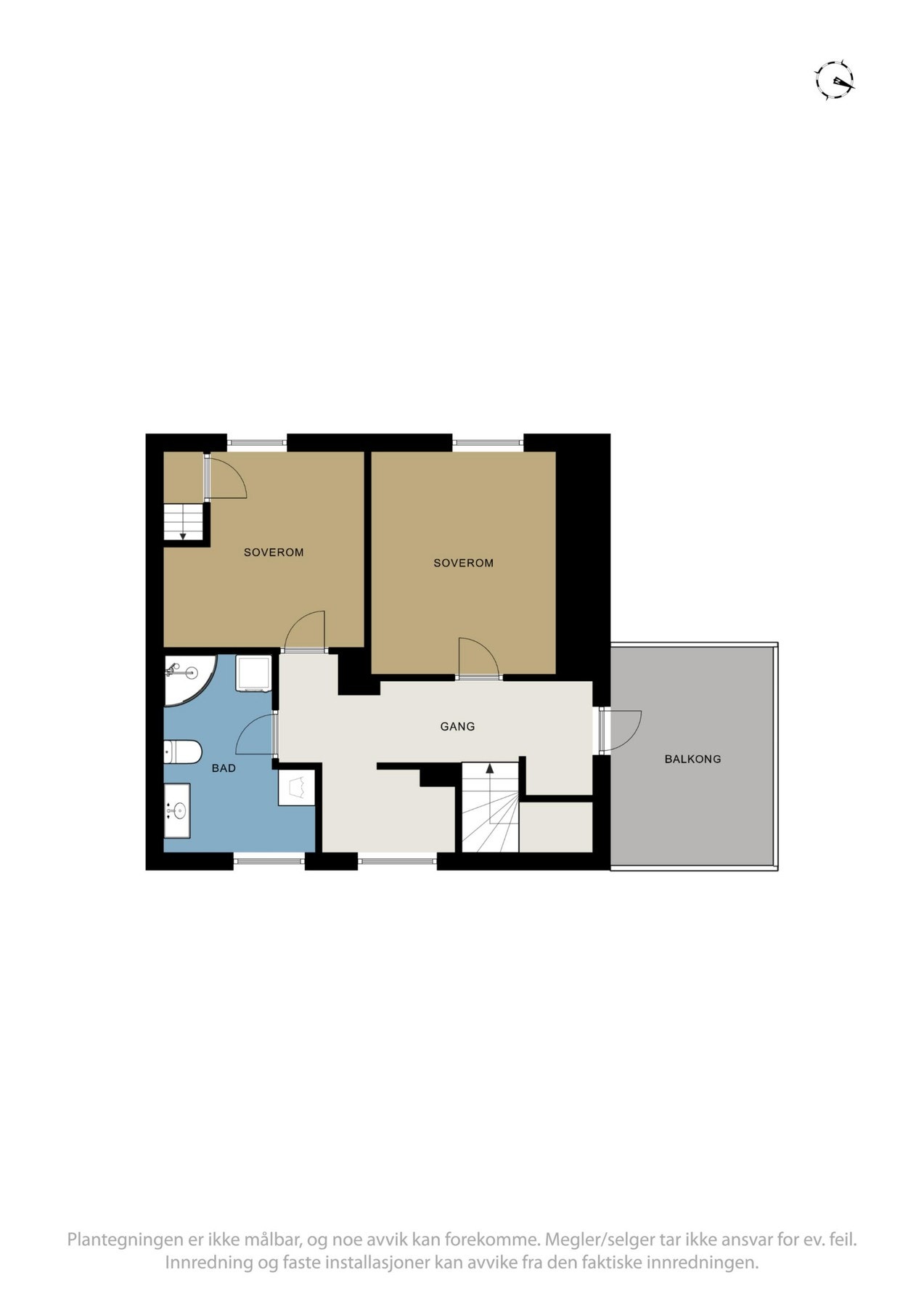 Planløsning 2.etg. Galleribilde