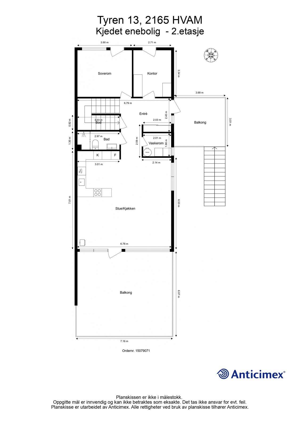 Plantegning. Galleribilde