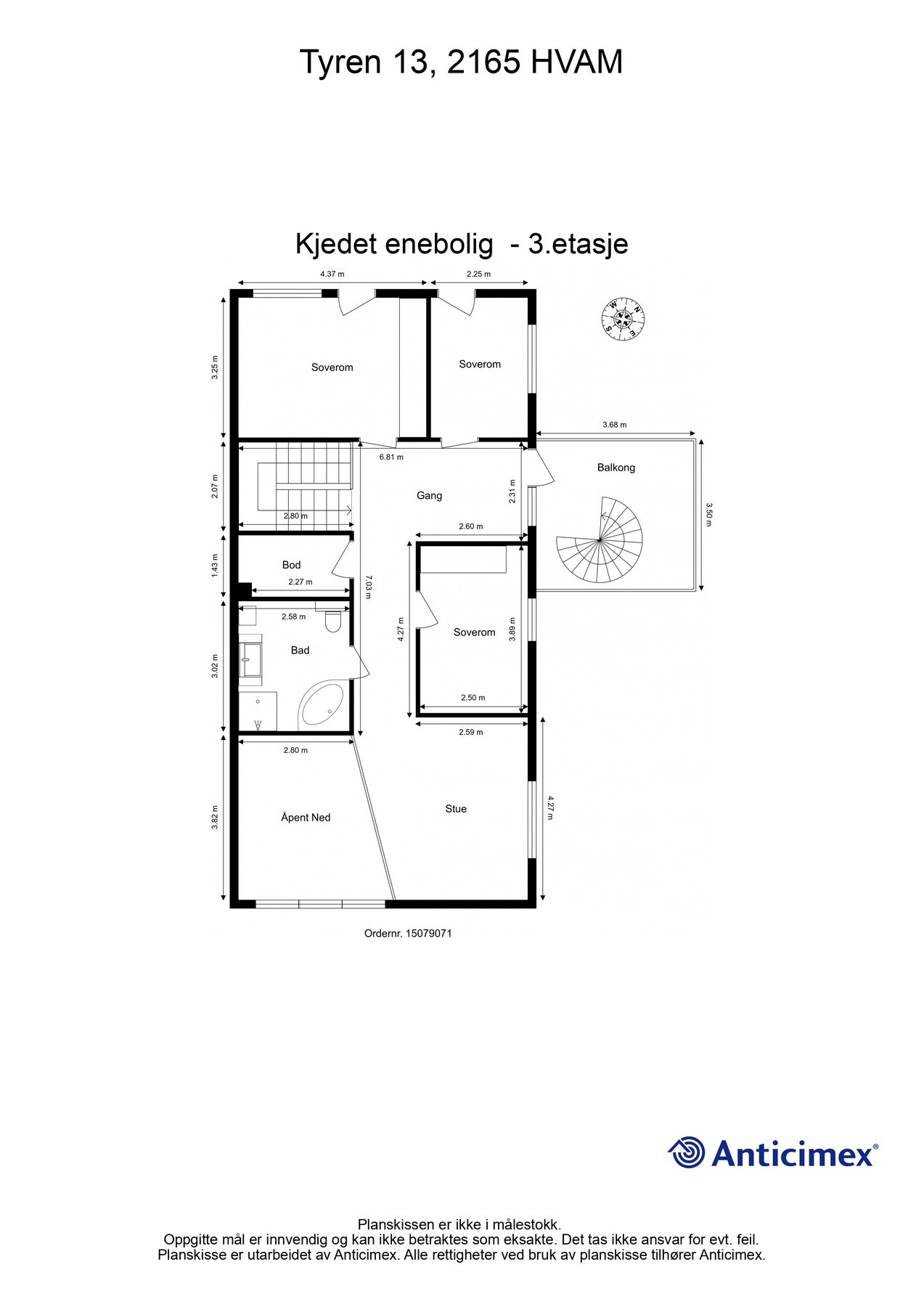 Plantegning. Galleribilde