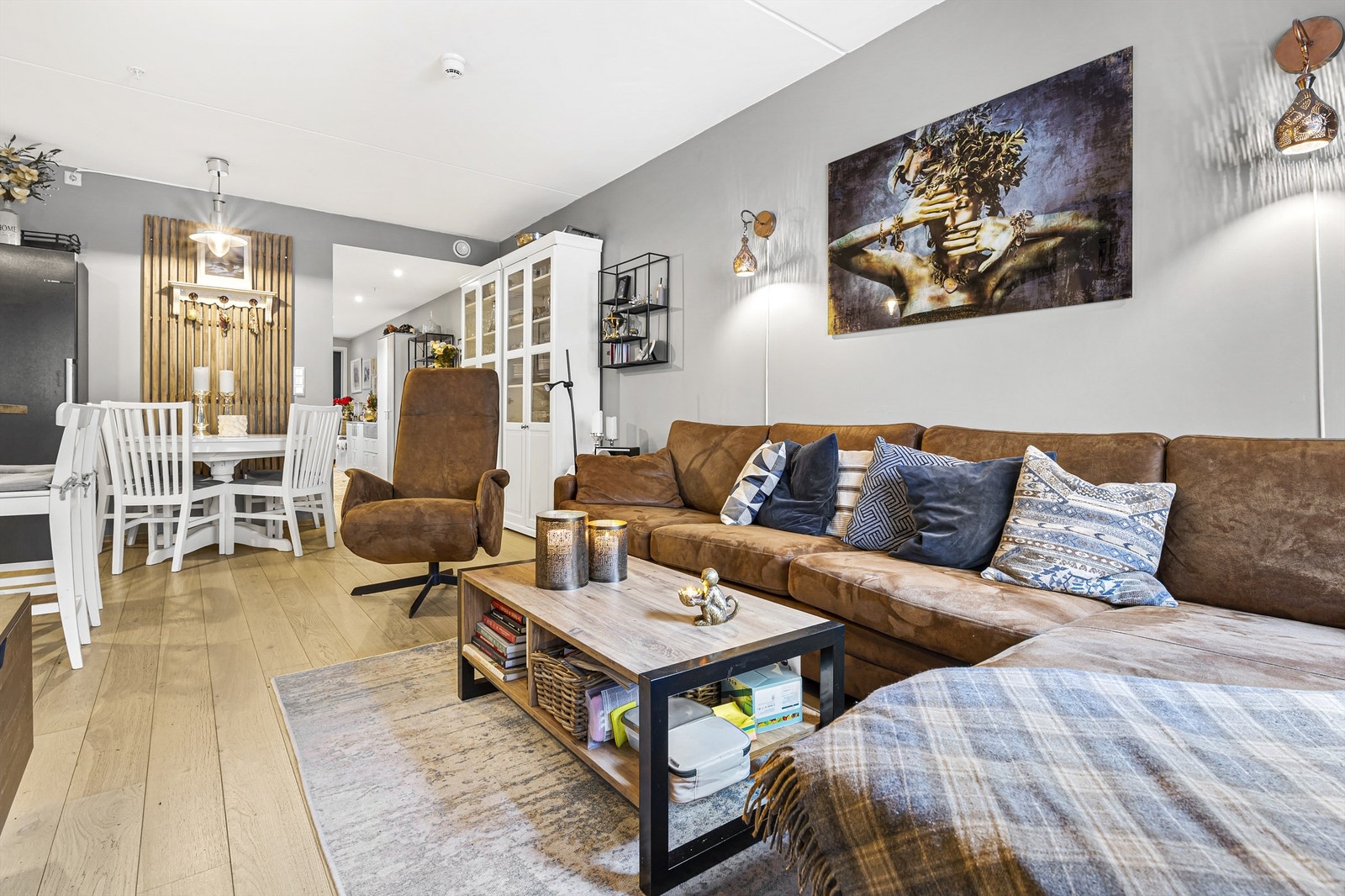 Balansert ventilasjonsanlegg med varmegjenvinning i leiligheten Galleribilde