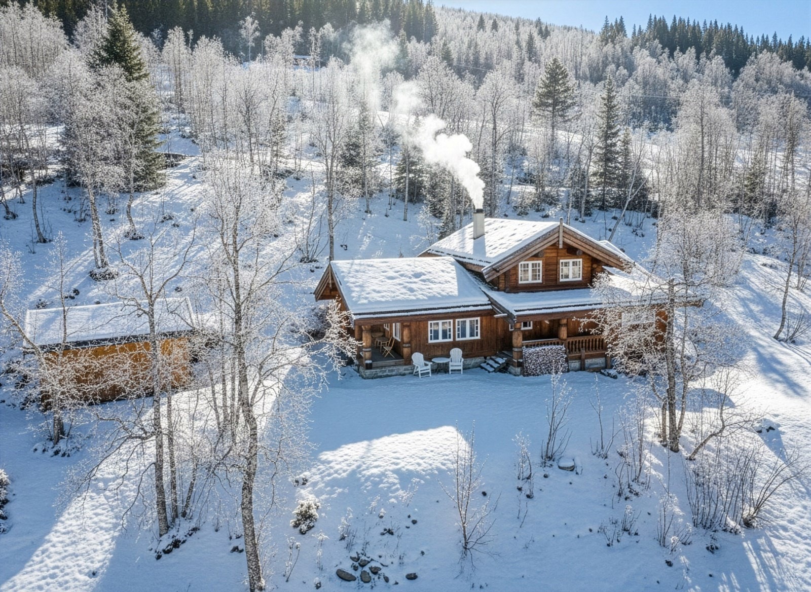 Seljebotn 19 presenteres av Eiendomsmegler MNEF Terje Hoel. Foto: Ingvald Kaldhussæter Galleribilde