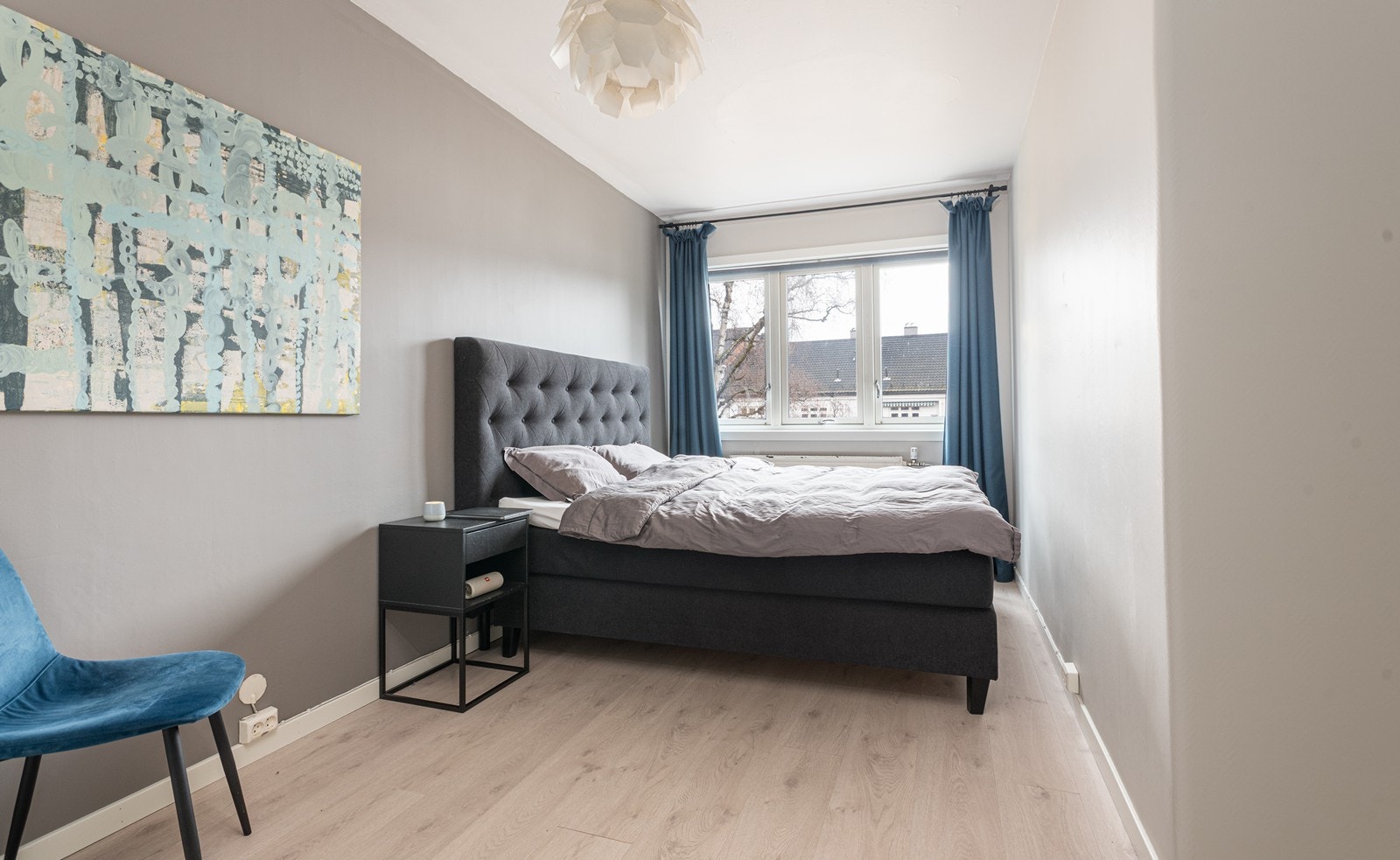 Soverom 3 er også av god størrelse og egner seg utmerket som gjesterom/barnerom Galleribilde