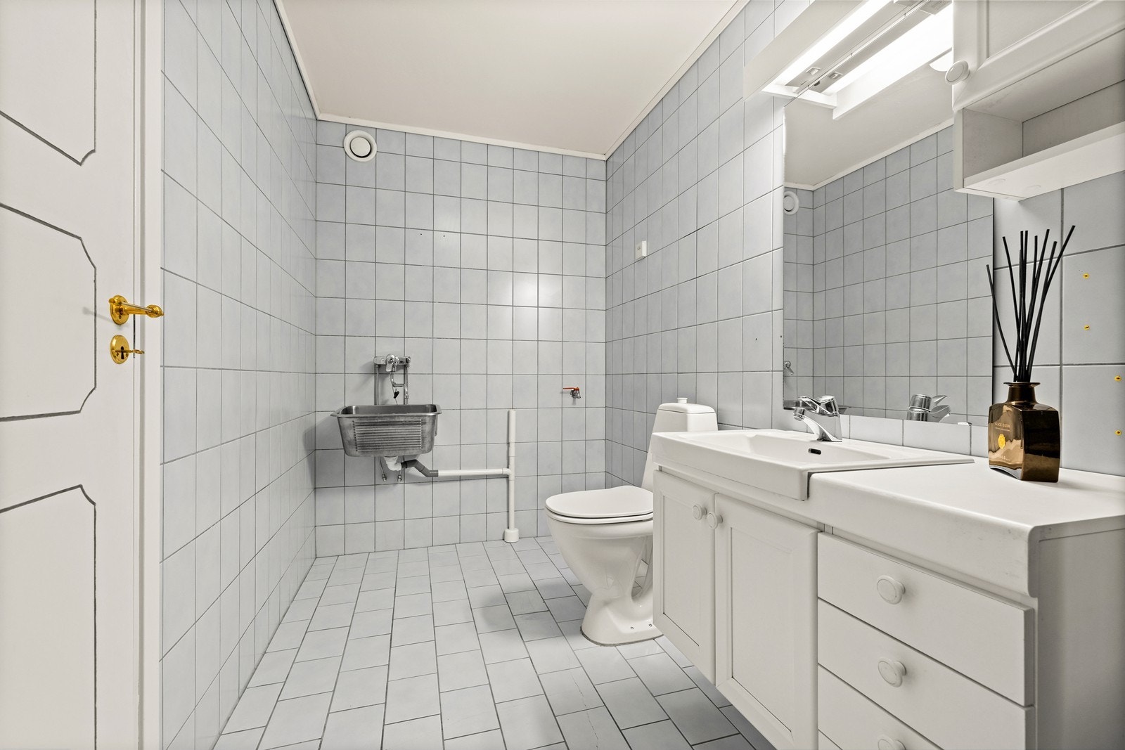 Våtrommet må oppgraderes for å tåle normal bruk etter dagens krav. Galleribilde