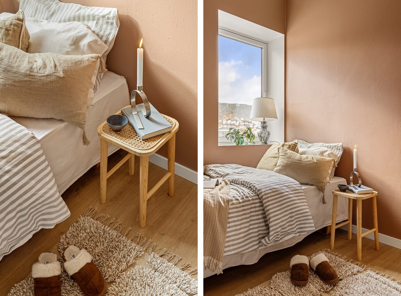 Soverommet er 5,2 m². Utformingen gir fin plass til dobbeltseng og garderobe. Galleribilde