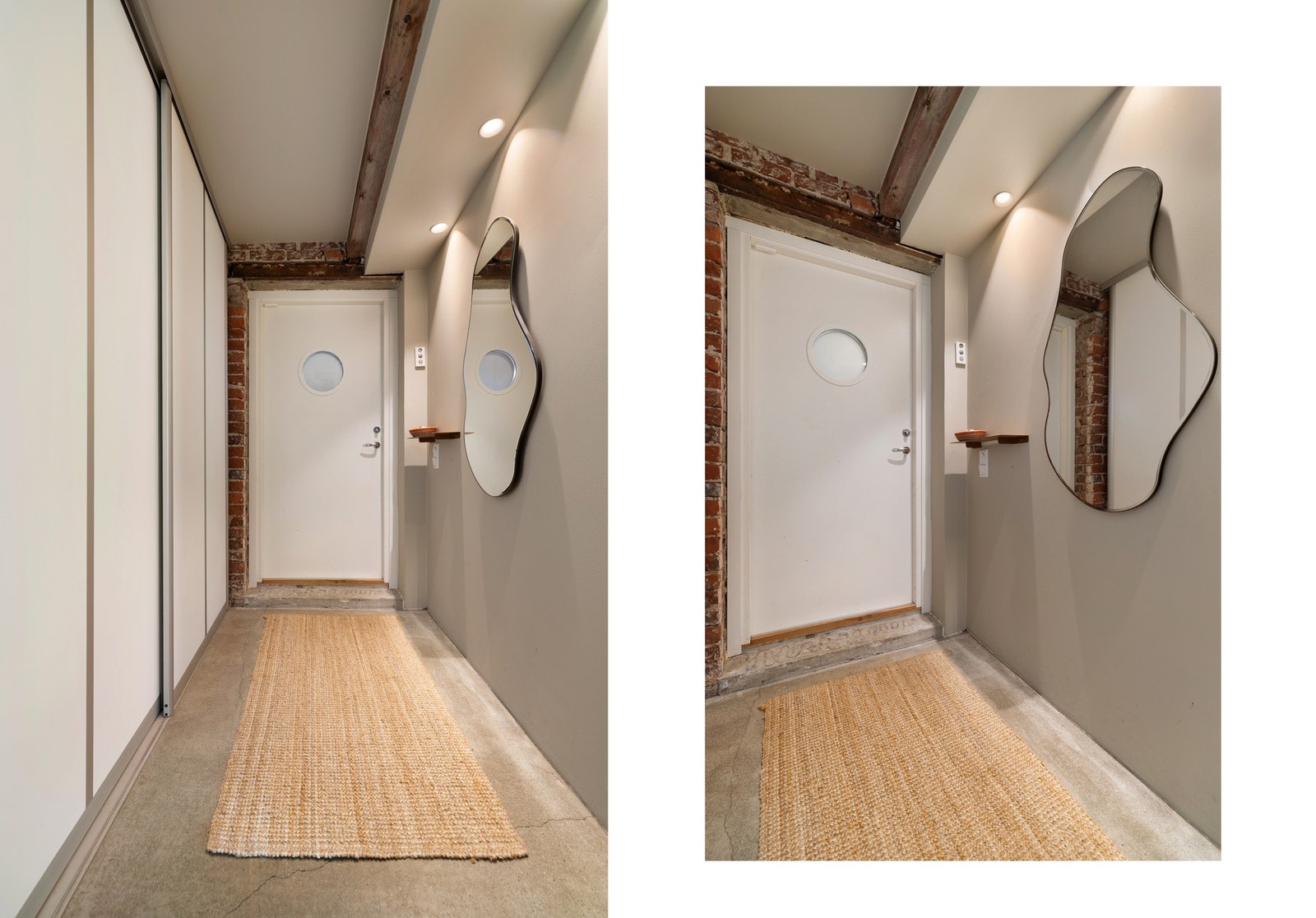 Meget fin entré som gir et godt førsteinntrykk. Her er det også en god garderobe. Galleribilde