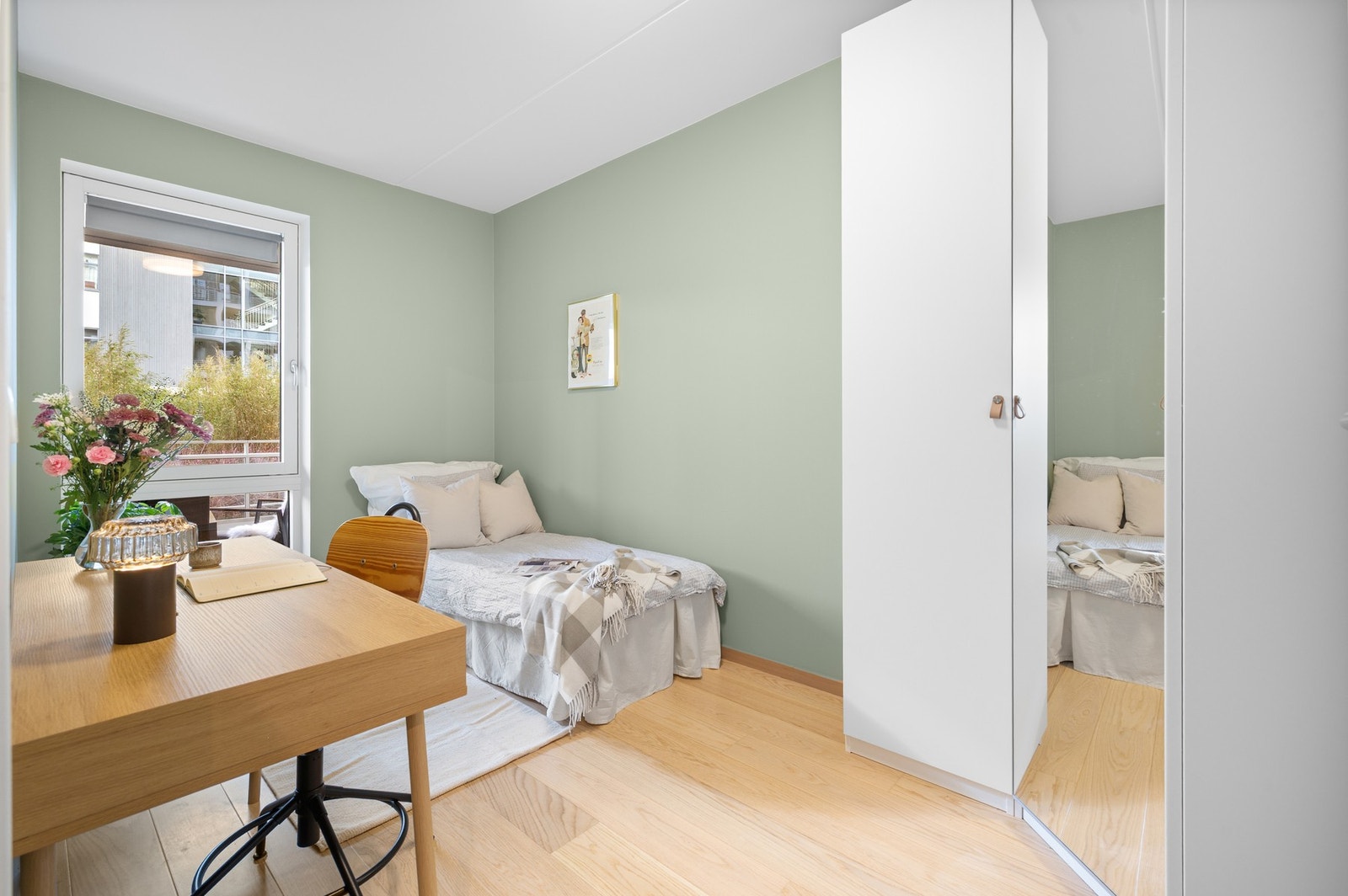 Det andre soverommet er på 9 kvm. Galleribilde