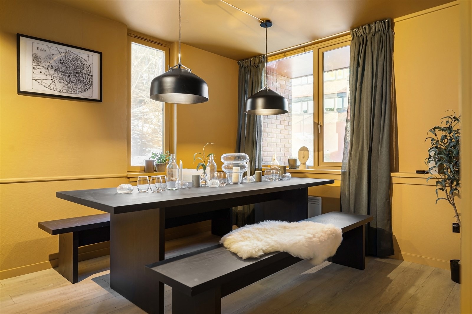 Flotte fellesfasiliteter i bygget. Galleribilde