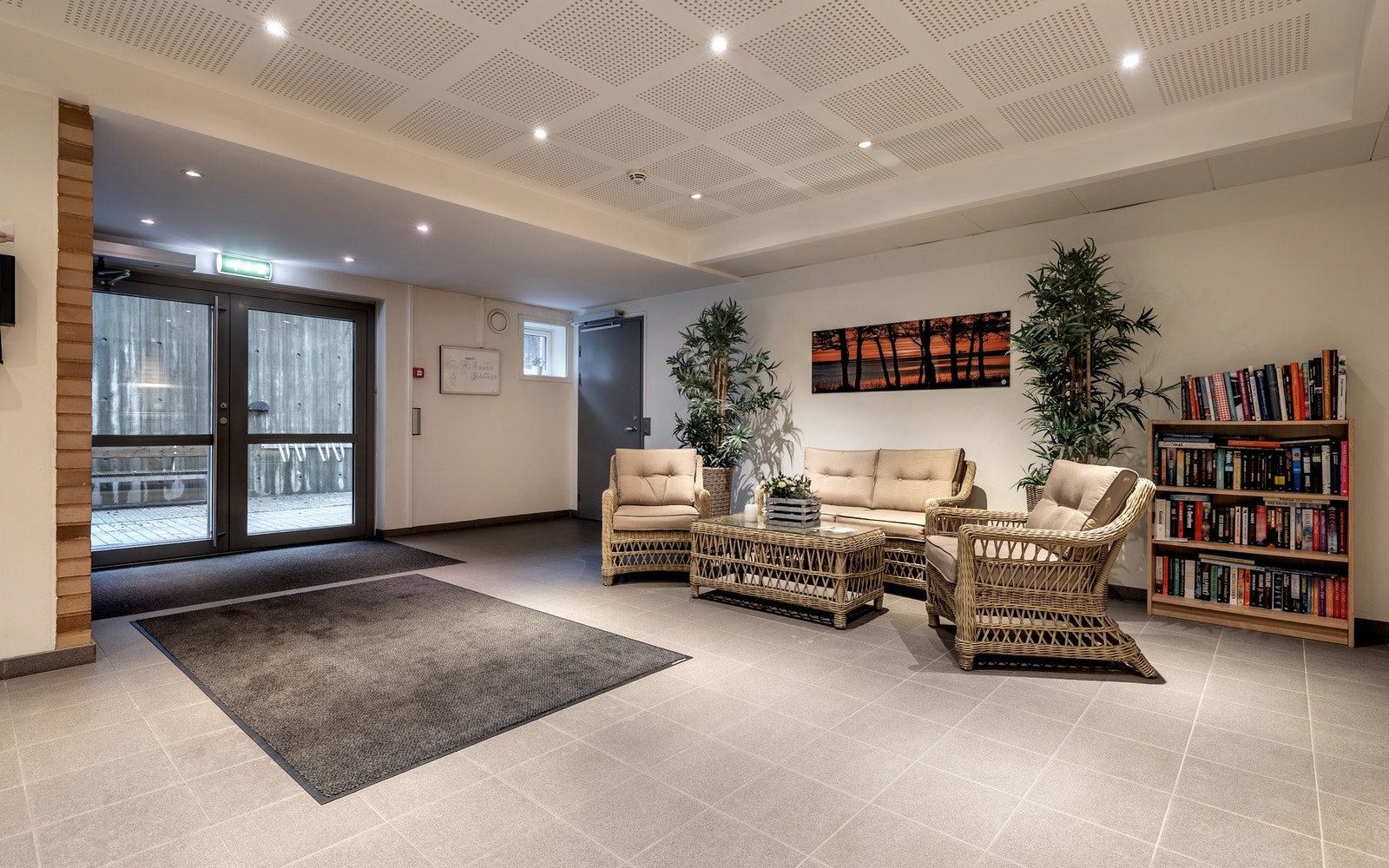 Koselig felles inngangsparti. Galleribilde