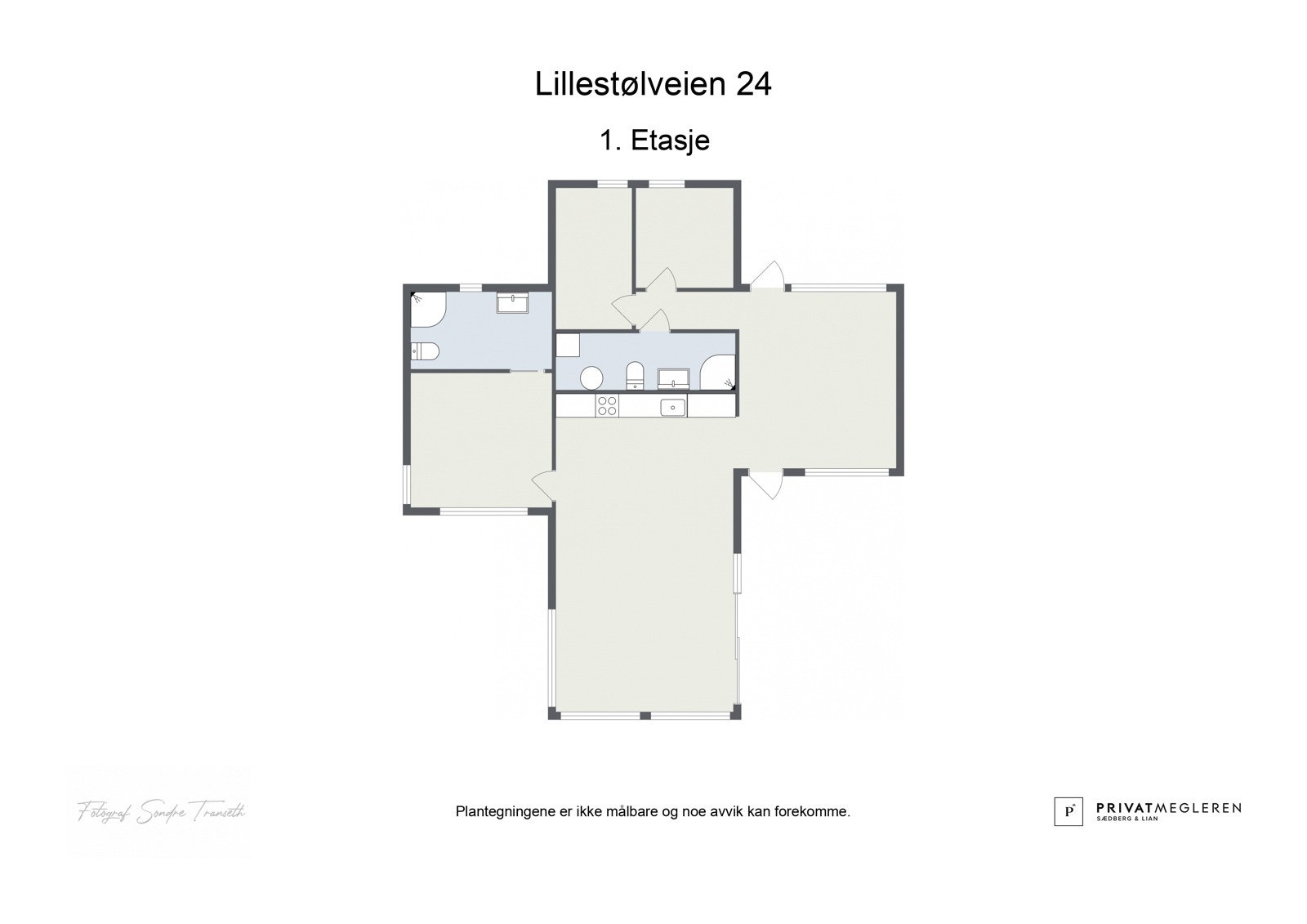 Plantegning 2D Galleribilde