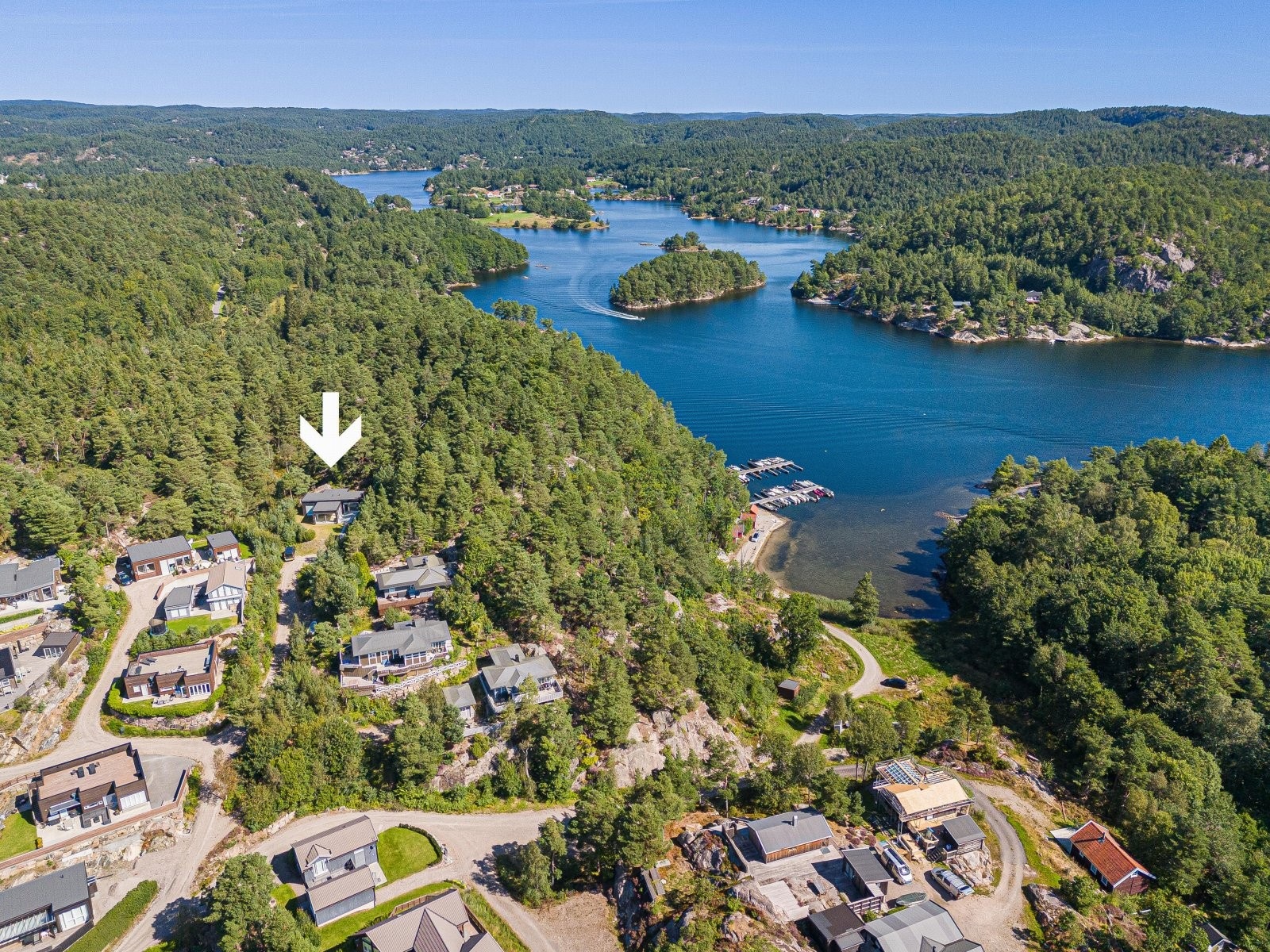 Lillestølveien hyttefelt er et nyere hyttefelt Galleribilde