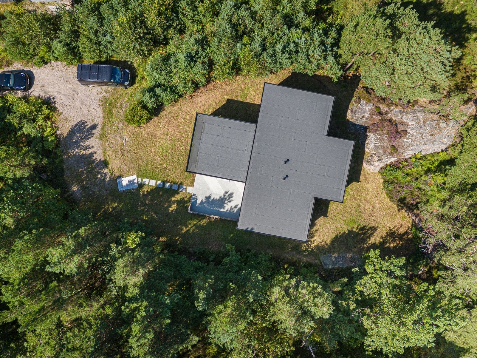 Lillestølveien 24 sett ovenfra Galleribilde