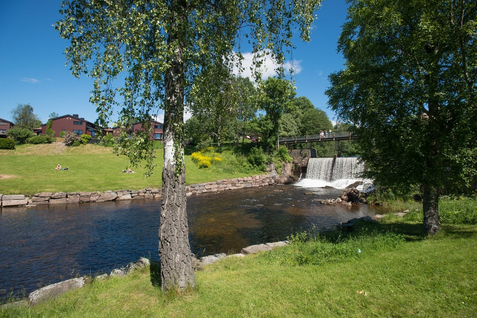 Svært gode rekreasjonsområder på Frysja, rett utenfor døren, samtidig som det er kort vei ned til Oslo sentrum. Galleribilde