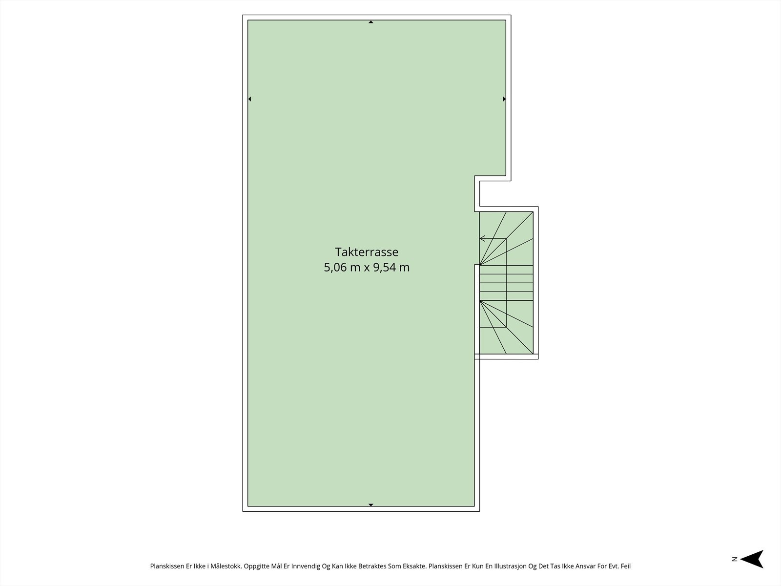 Takterrasse Galleribilde