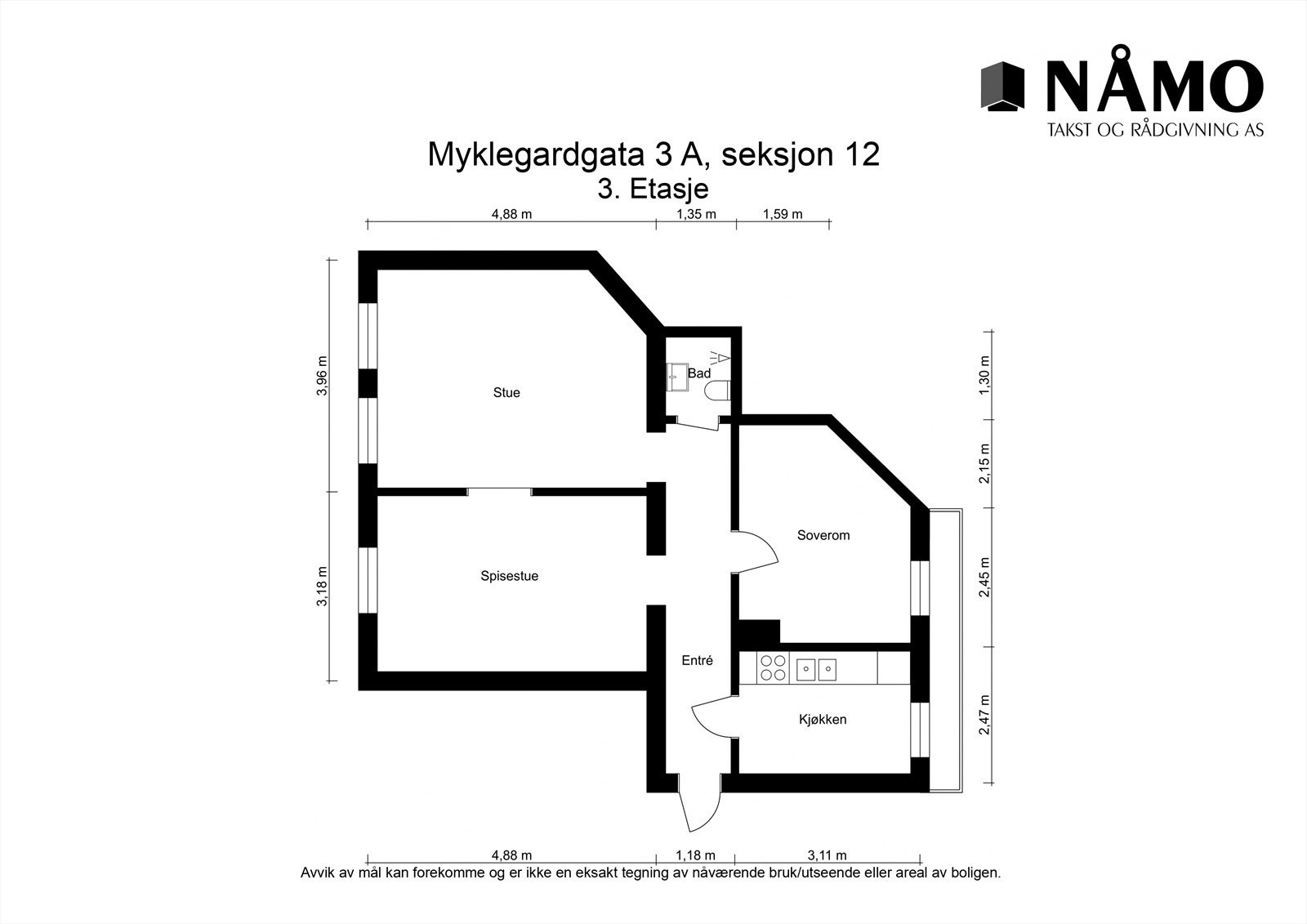 Myklegardgata 3 A, seksjon 12 - 2D - 3. Etasje - Letterhead.jpg Galleribilde