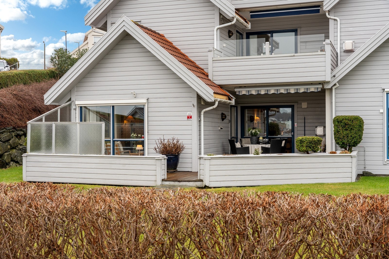 Meget trivelig uteplass! Galleribilde