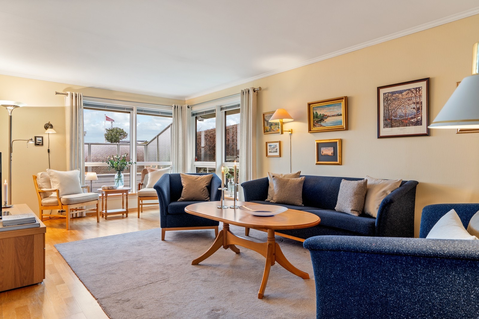 Boligen oppleves både privat og luftig, uten gjenboere Galleribilde