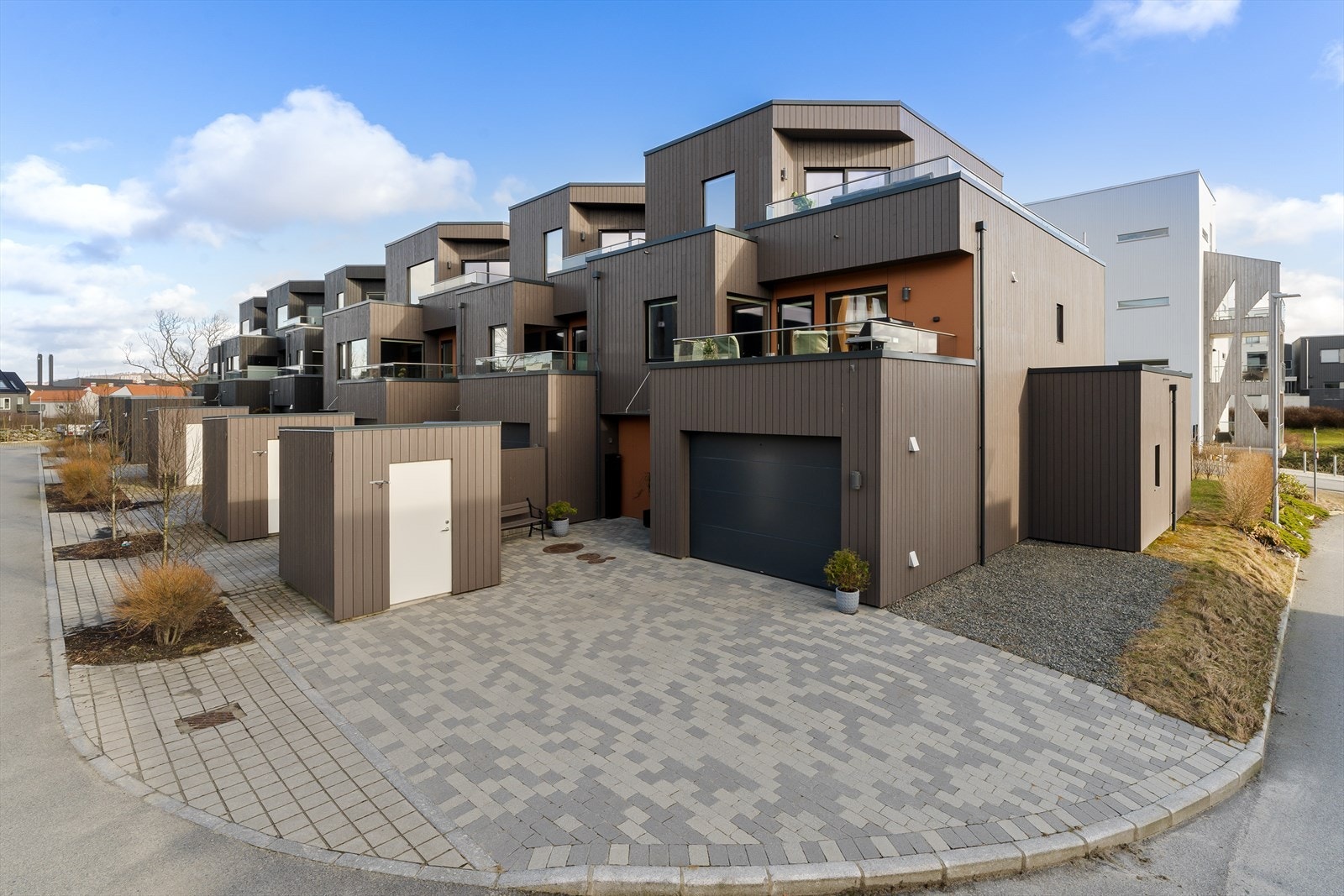 En utvendig bod med plass til ekstra lagring. Galleribilde